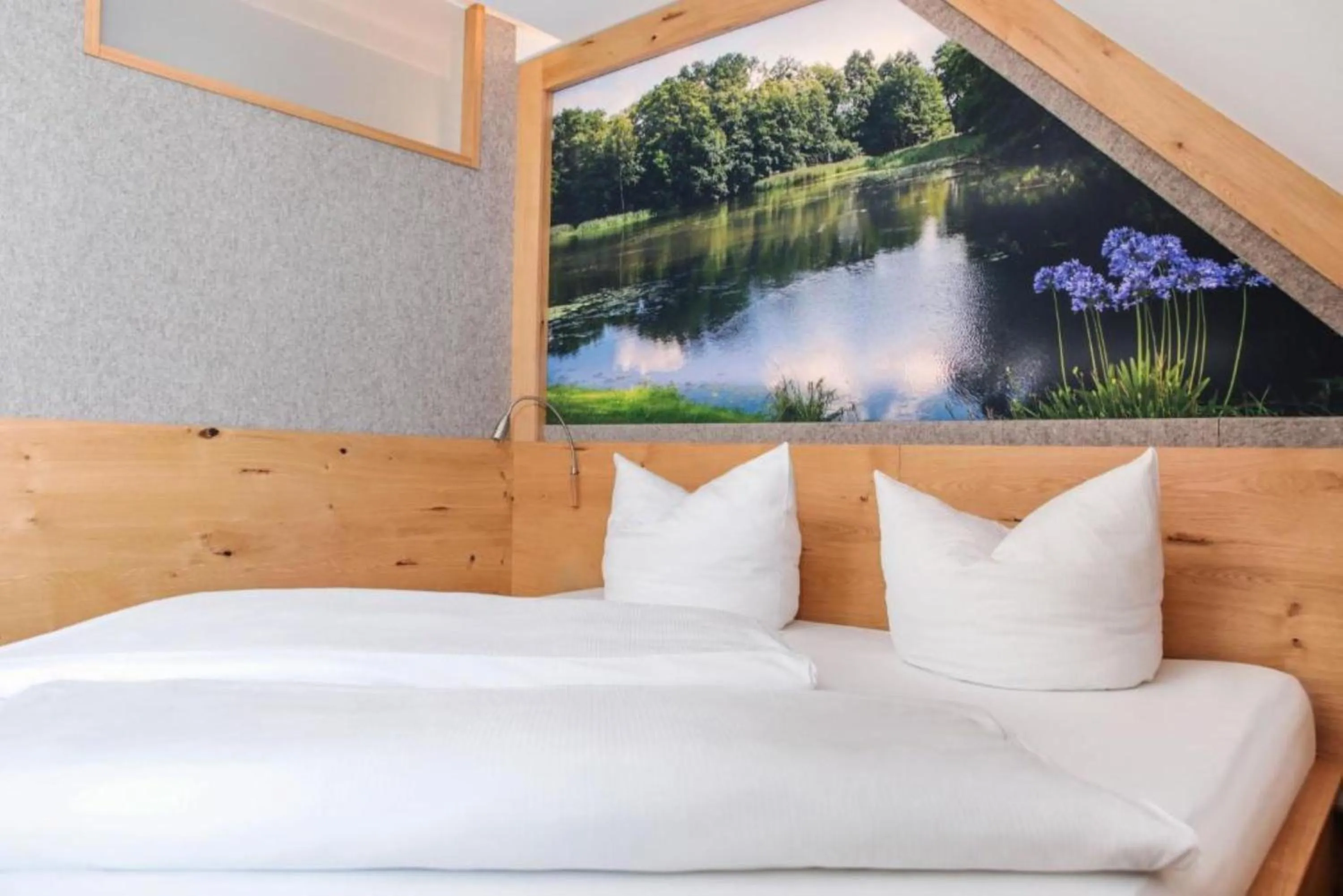 Bed in Hotel & Restaurant Waldblick