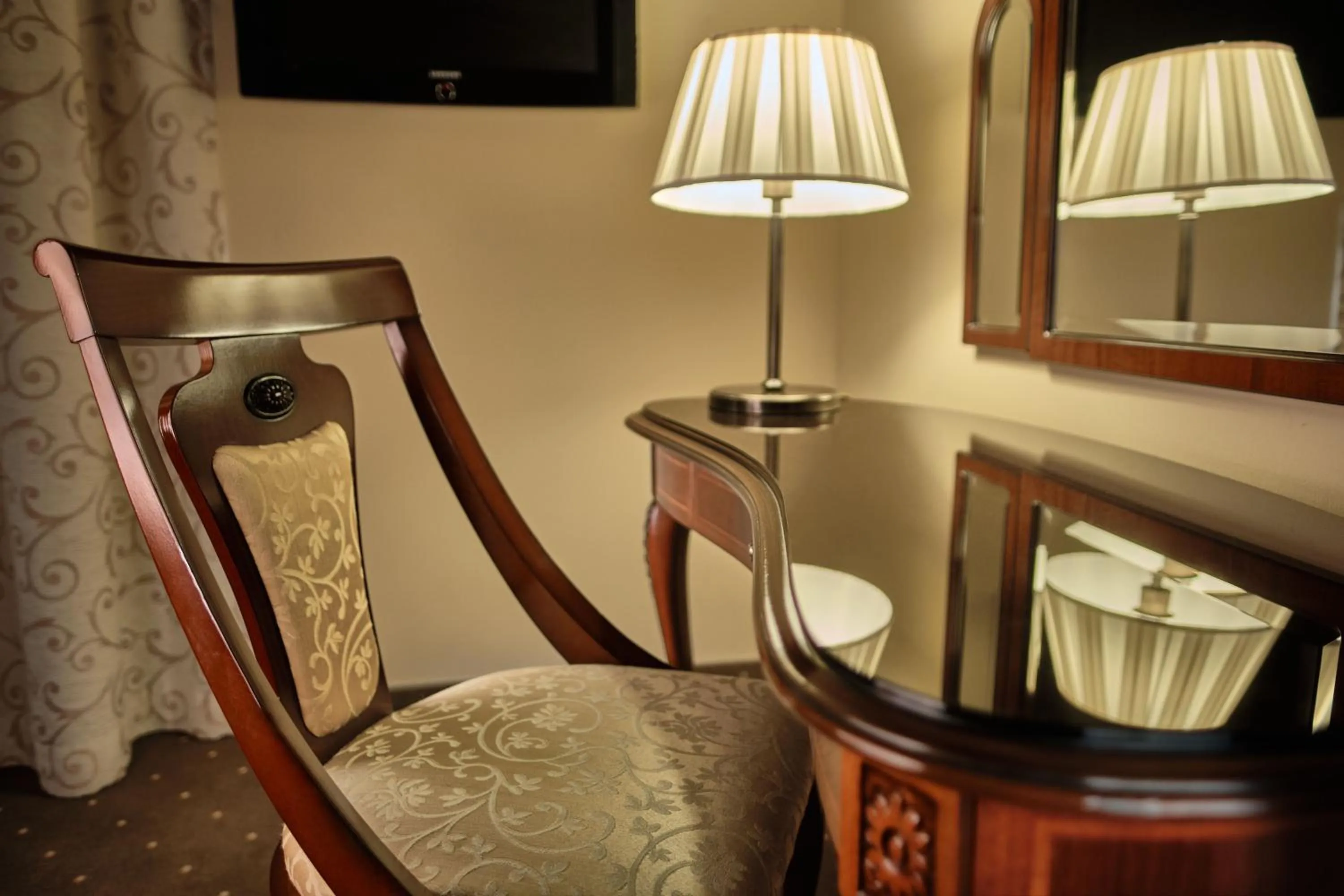 Seating area in La Contessa Castle Hotel