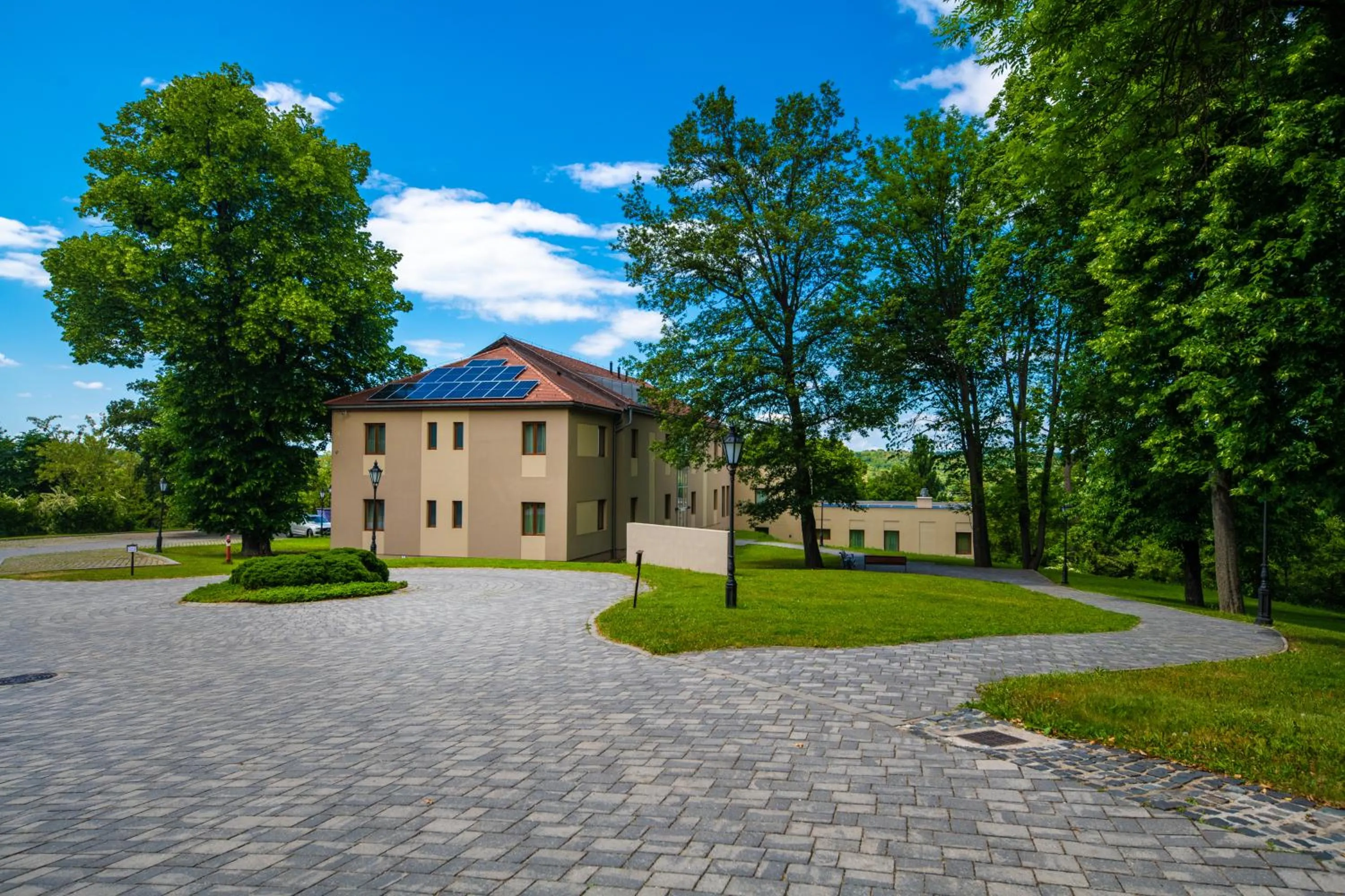 Property building in La Contessa Castle Hotel