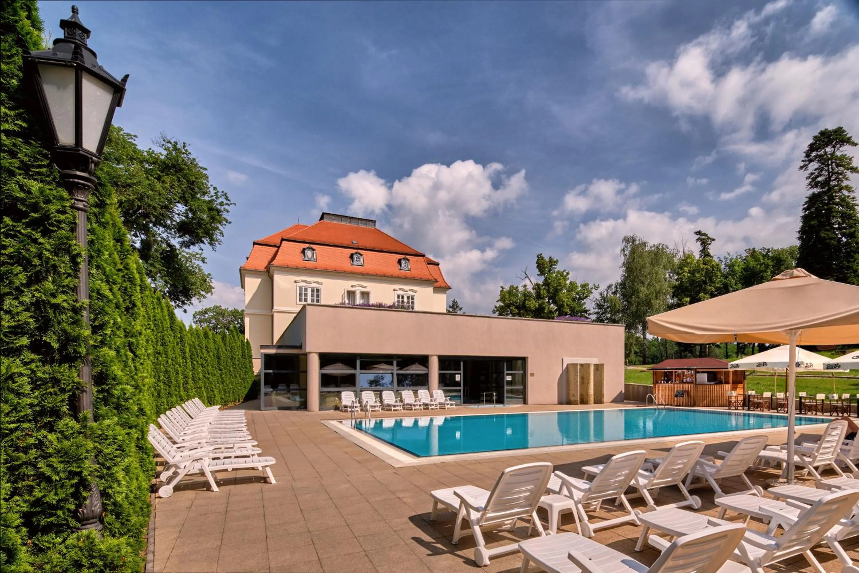 Property building in La Contessa Castle Hotel