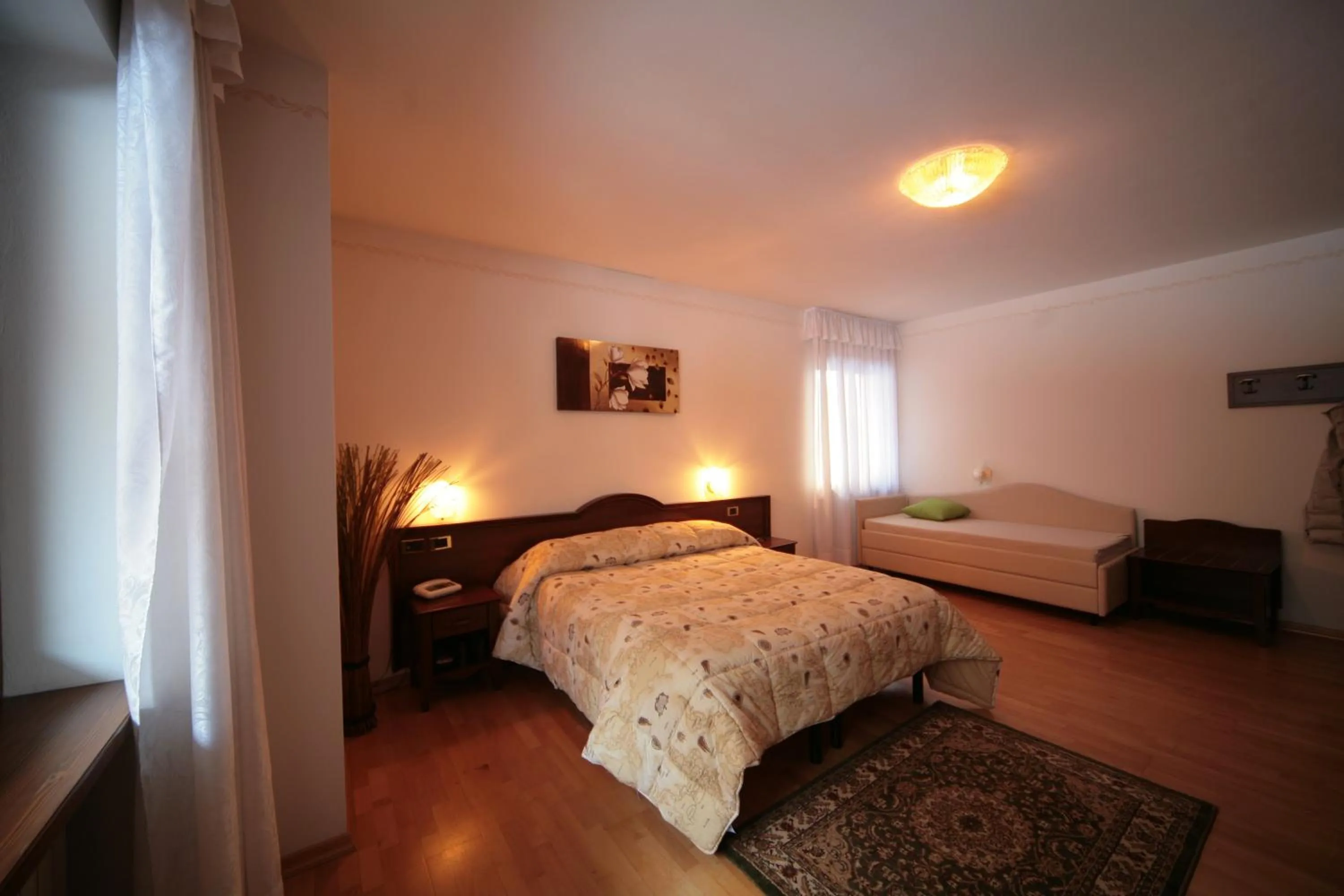 Bed in Hotel Marianna