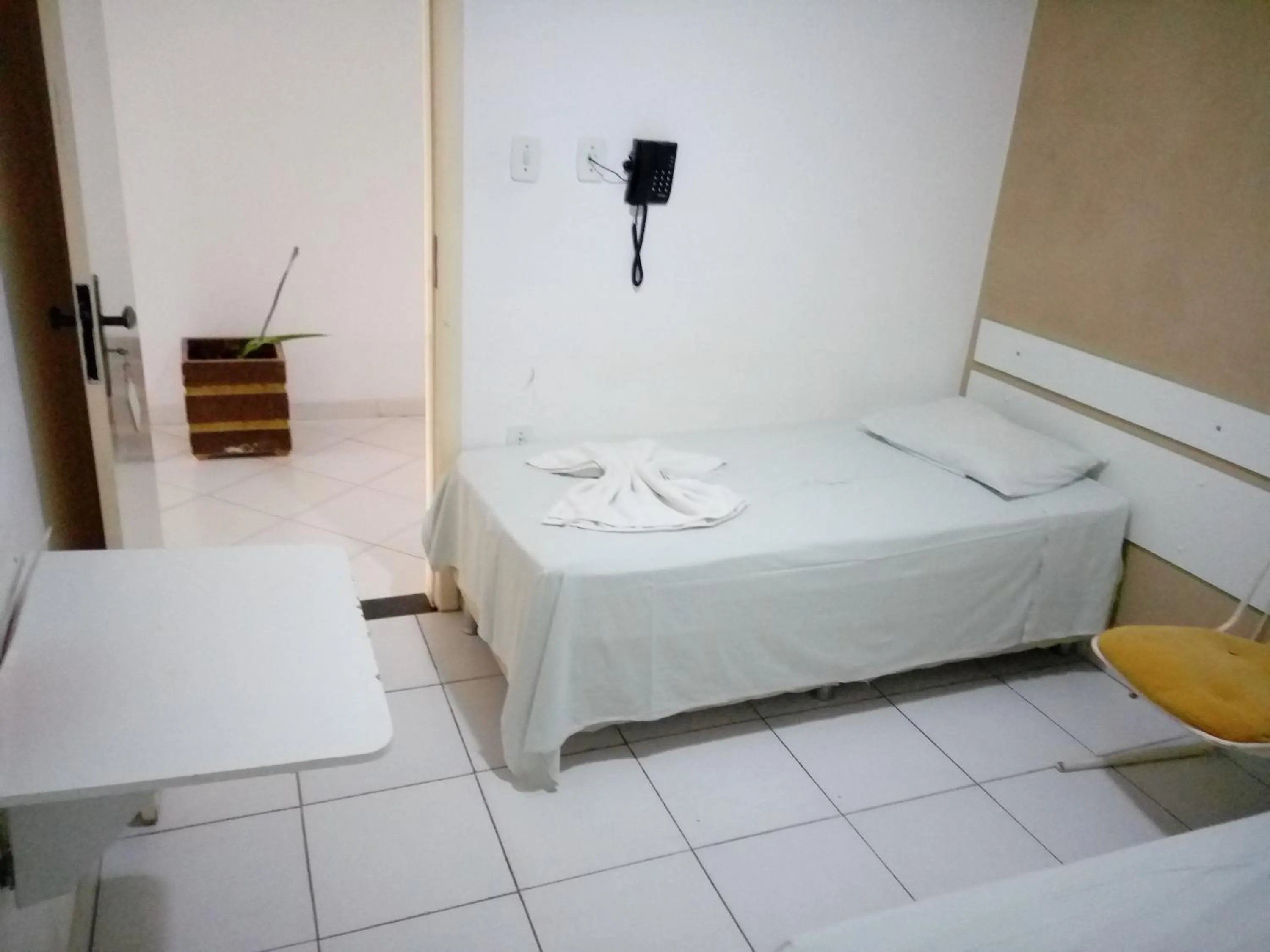 Bed in Hotel Mirante B