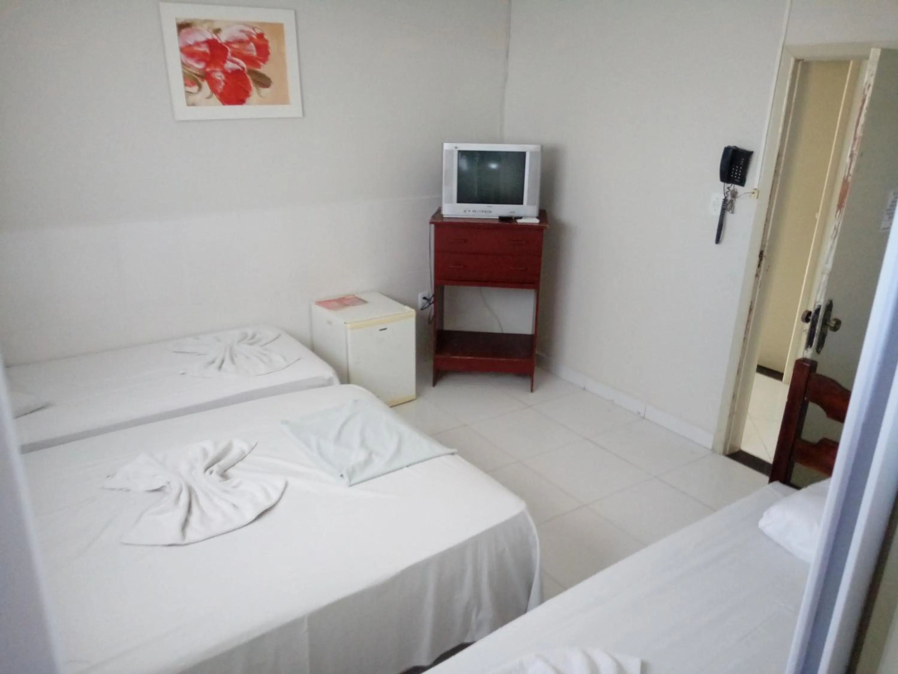 Bed in Hotel Mirante B