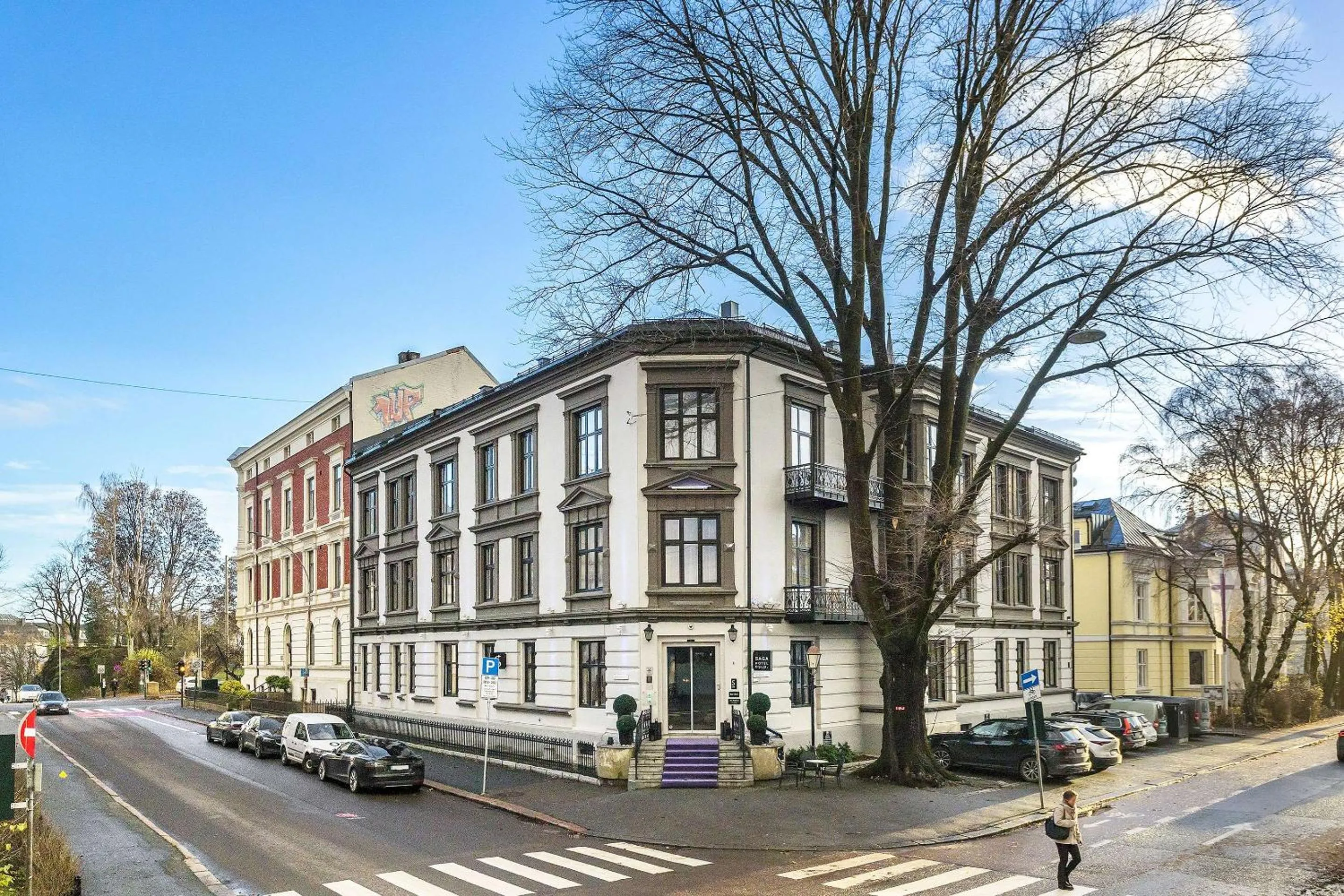 Property building in Saga Hotel Oslo, WorldHotels Crafted