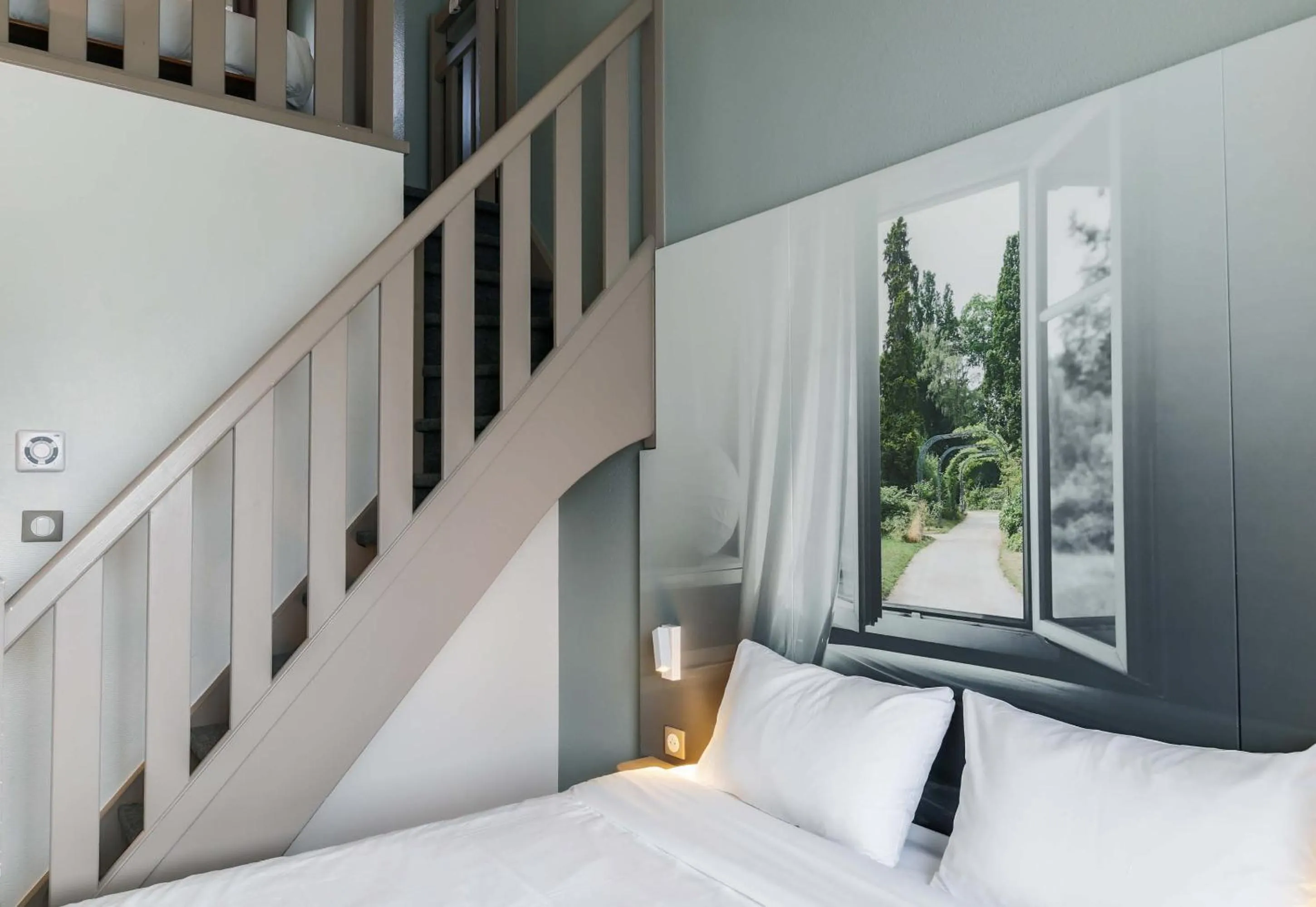 Bedroom, Bed in B&B HOTEL Nancy Frouard