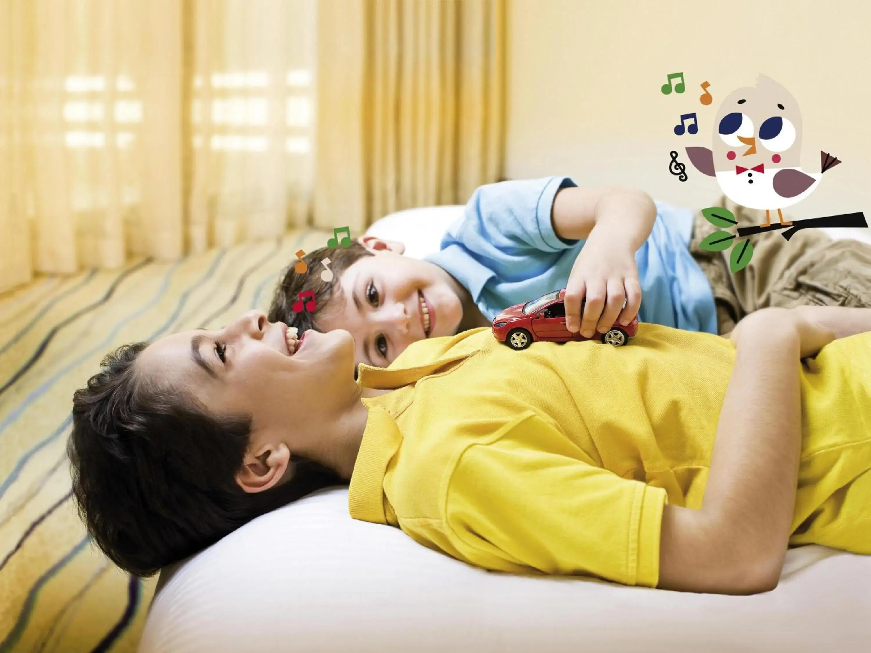 Bedroom in Mövenpick Hotel Cairo - Media City Bedroom in Mövenpick Hotel Cairo - Media City