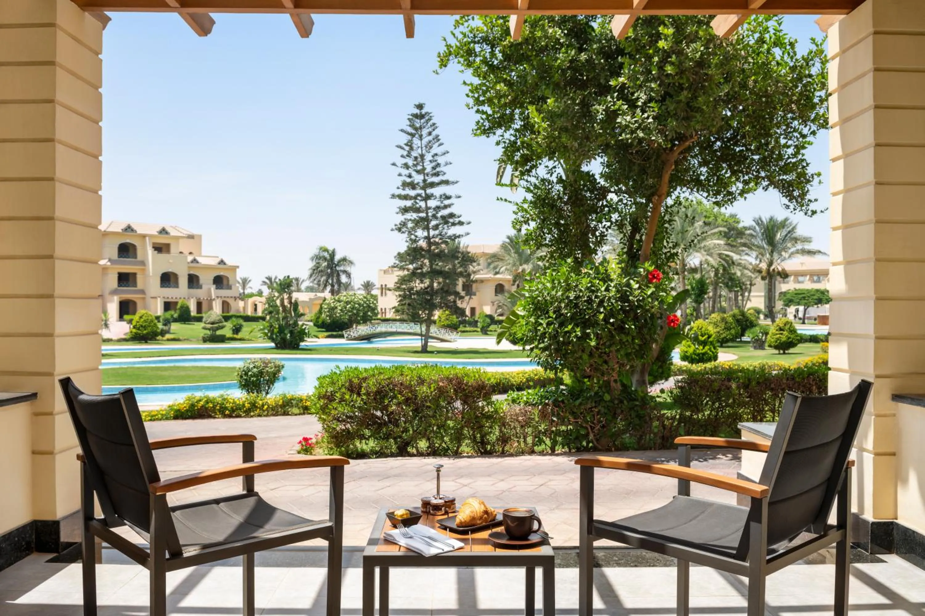 Balcony/Terrace in Mövenpick Hotel Cairo - Media City