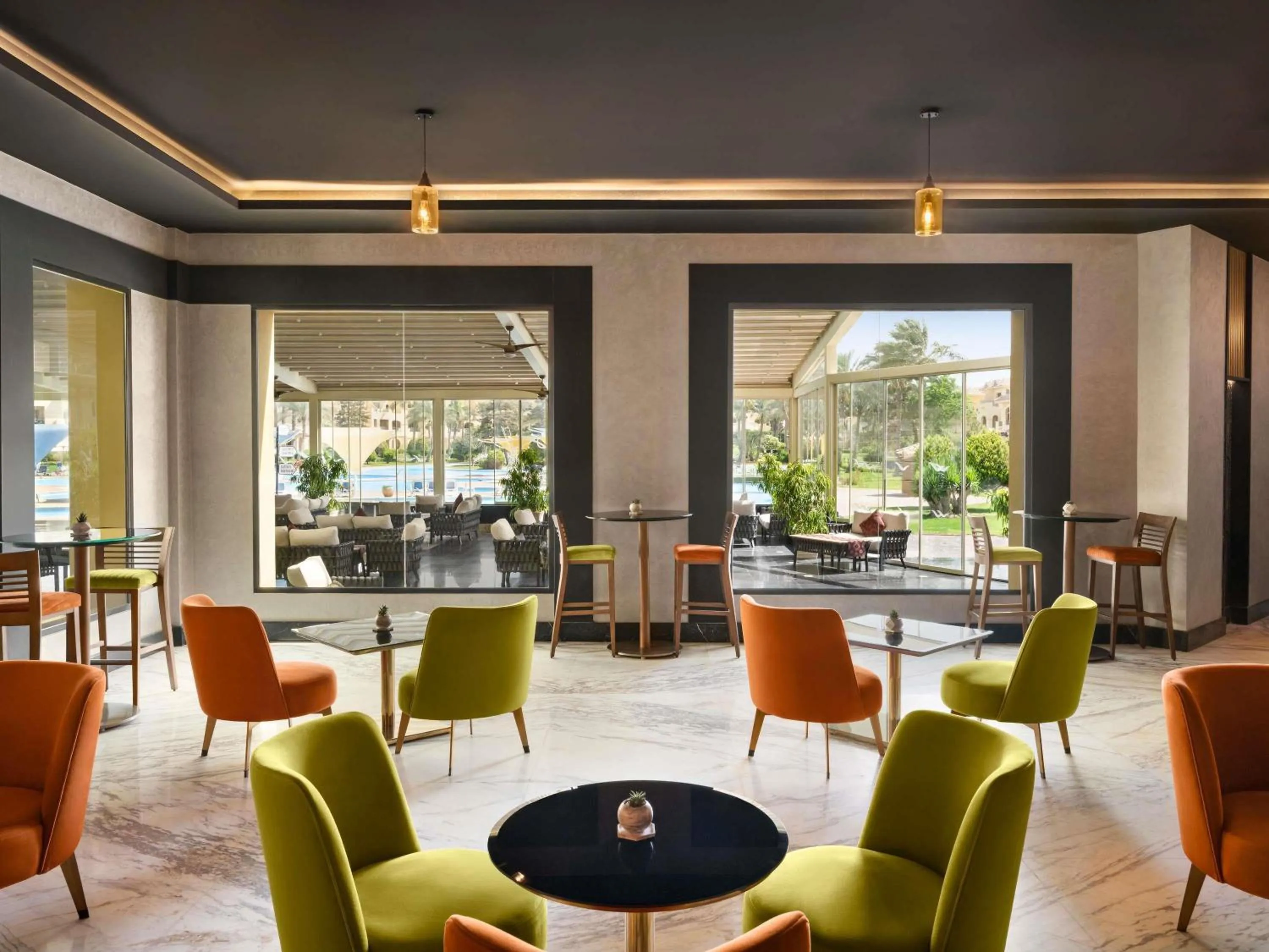 Lounge or bar in Mövenpick Hotel Cairo - Media City