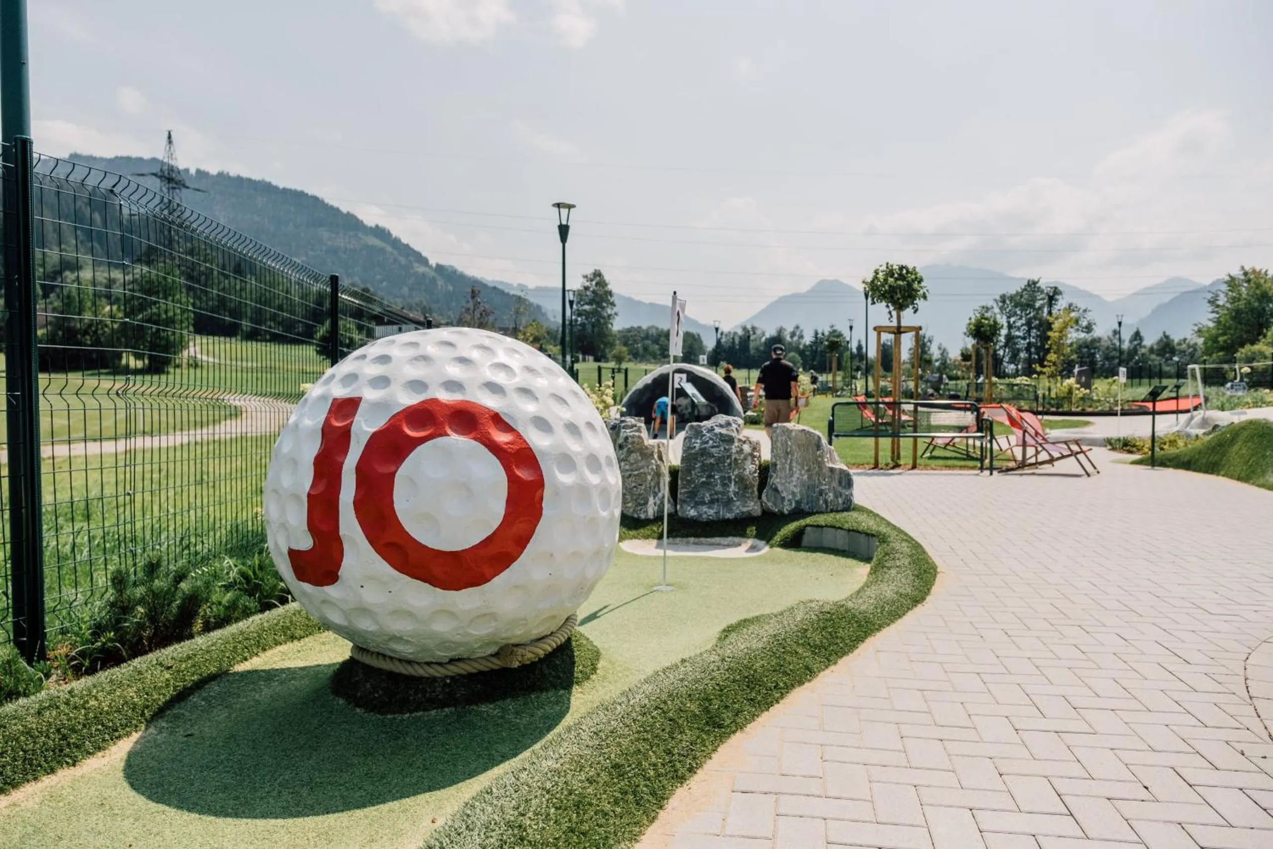 Minigolf in Hotel Forsthof