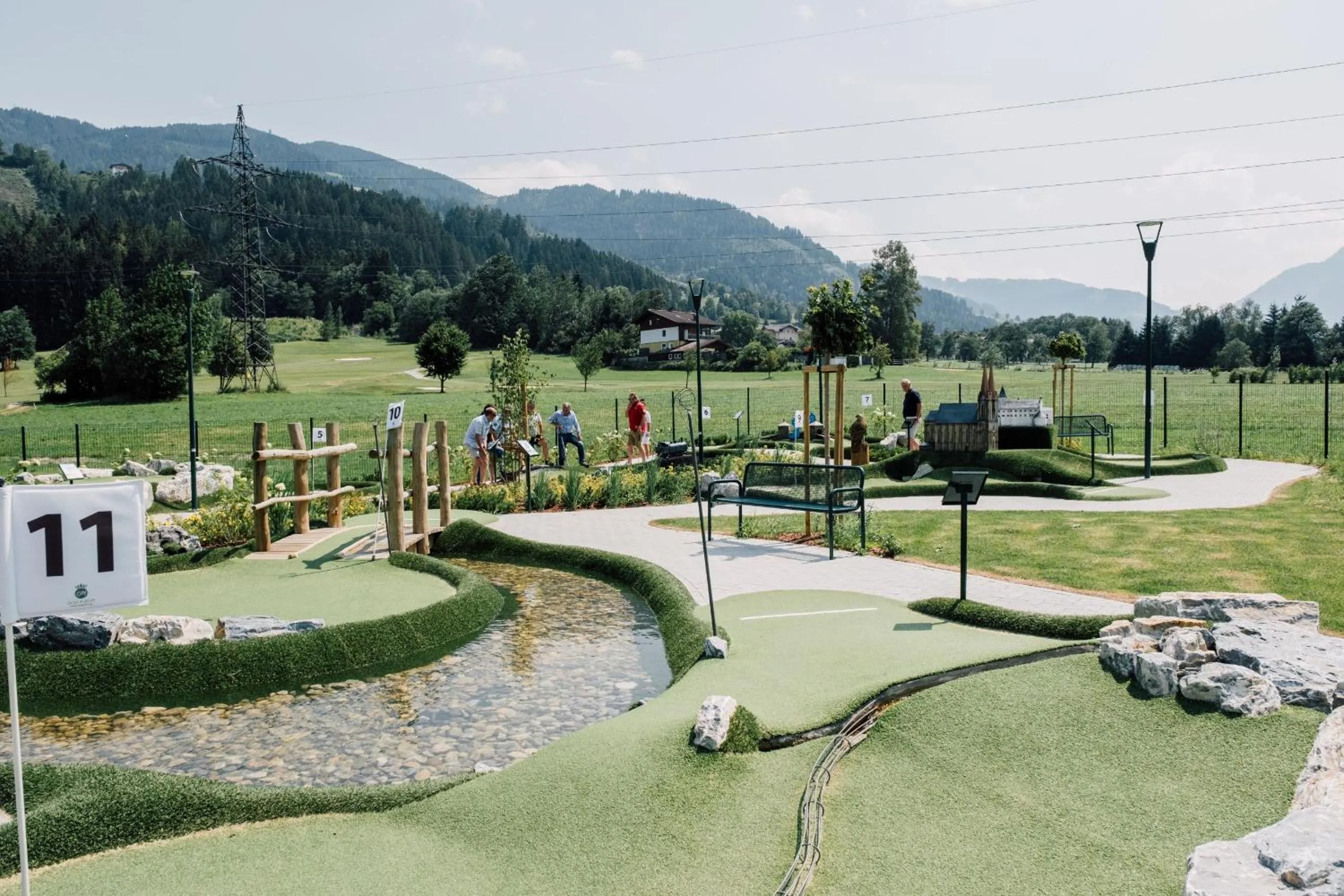 Minigolf in Hotel Forsthof