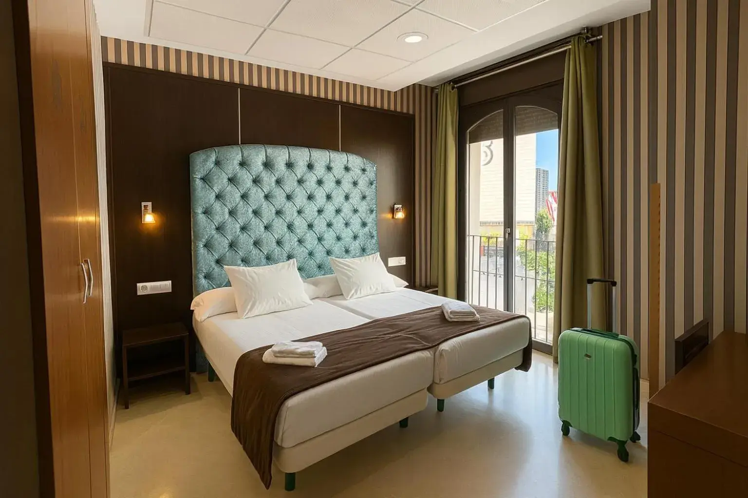 Bed in Hotel Duquesa Bed in Hotel Duquesa