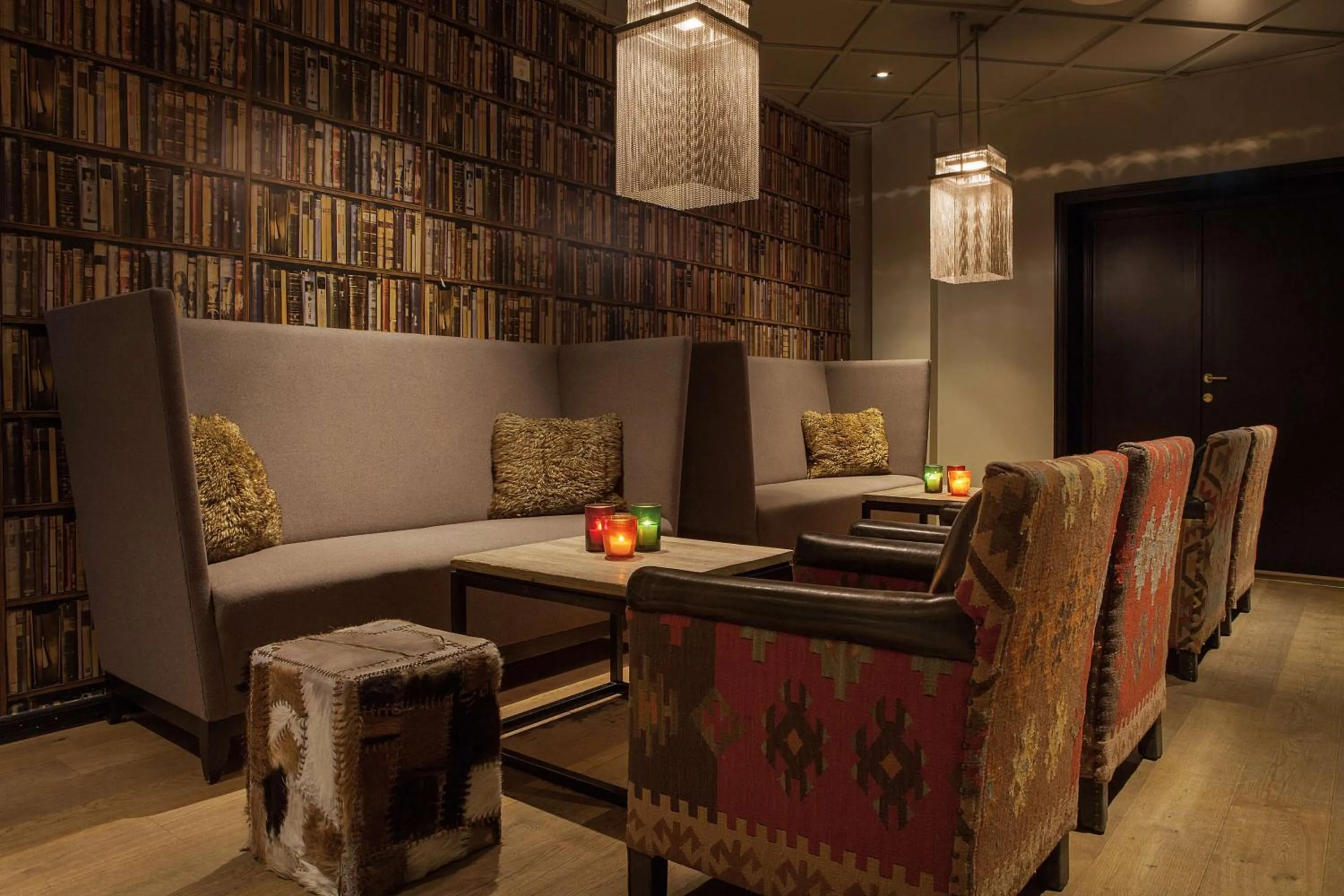 Lounge or bar in Scandic Hafjell