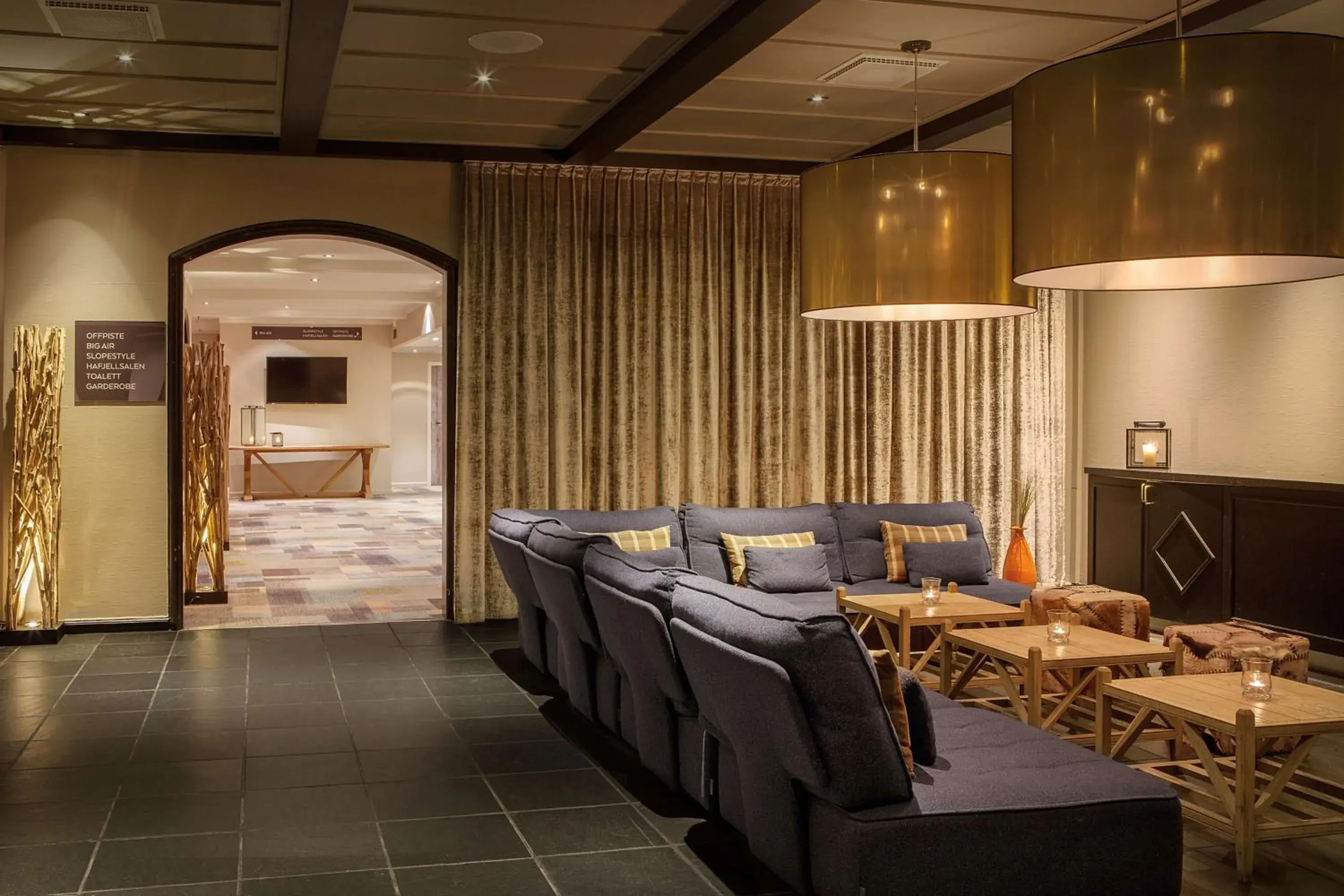 Lobby or reception in Scandic Hafjell Lobby or reception in Scandic Hafjell