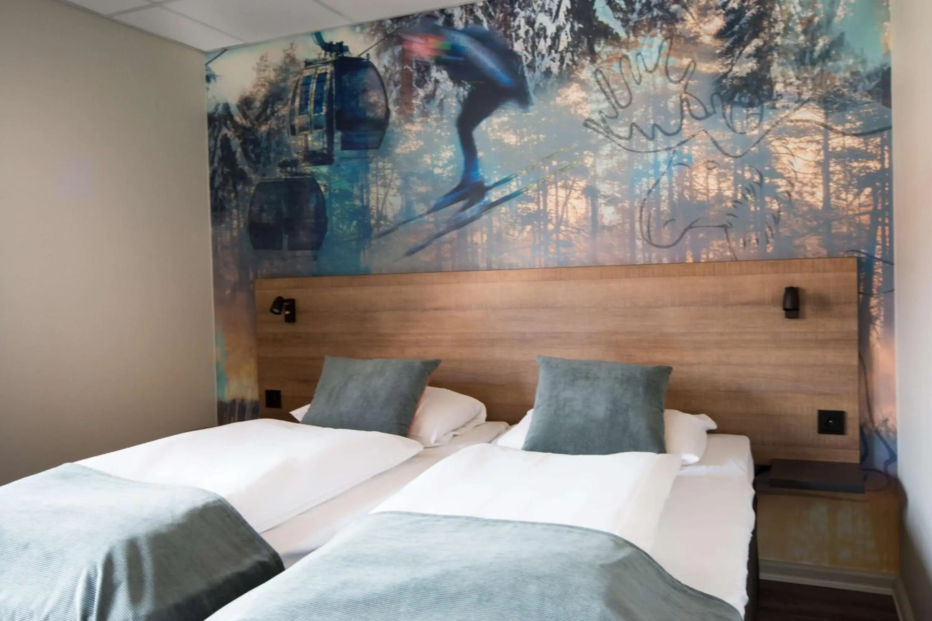 Photo of the whole room, Bed in Scandic Hafjell Photo of the whole room, Bed in Scandic Hafjell