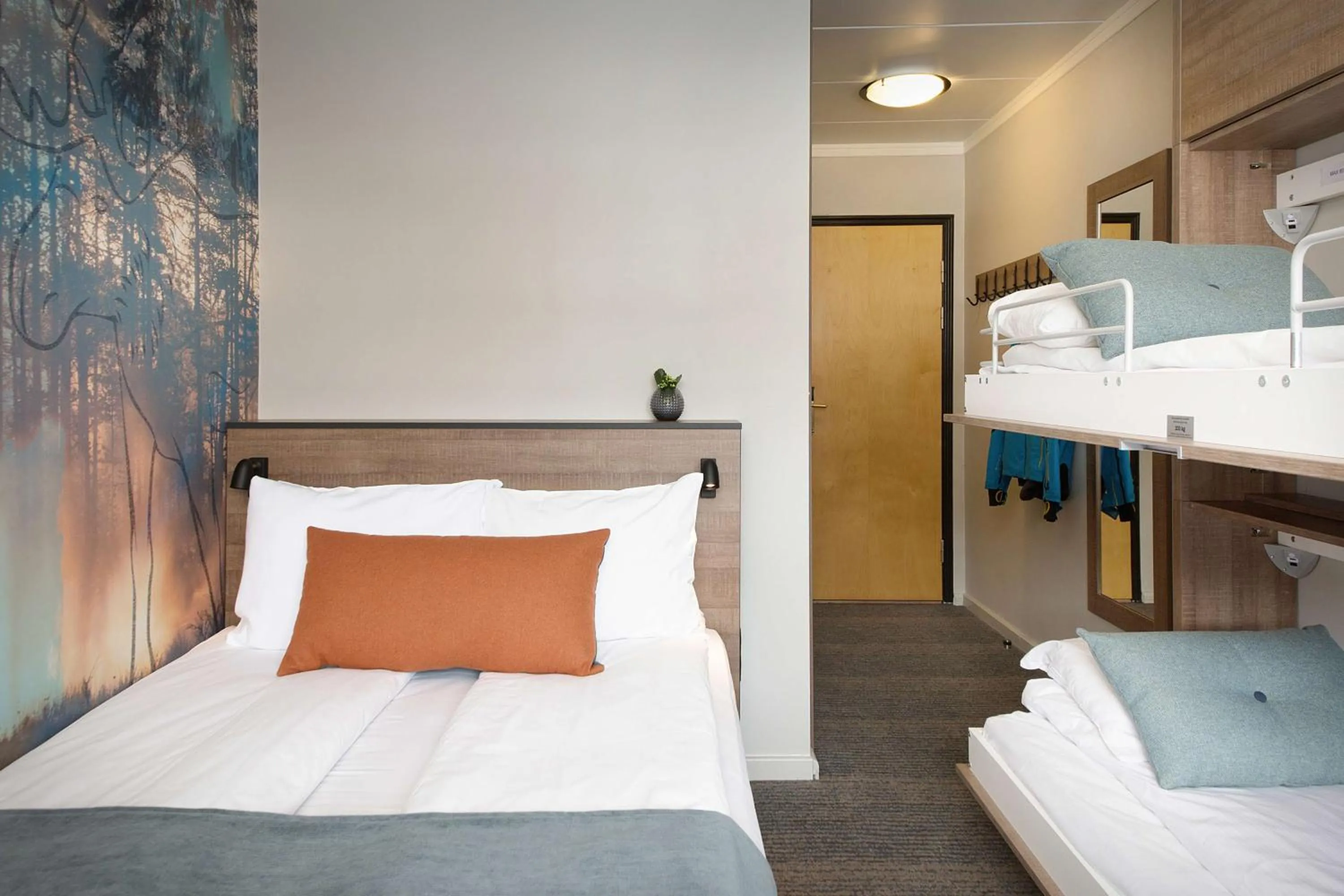 Bedroom, Bed in Scandic Hafjell