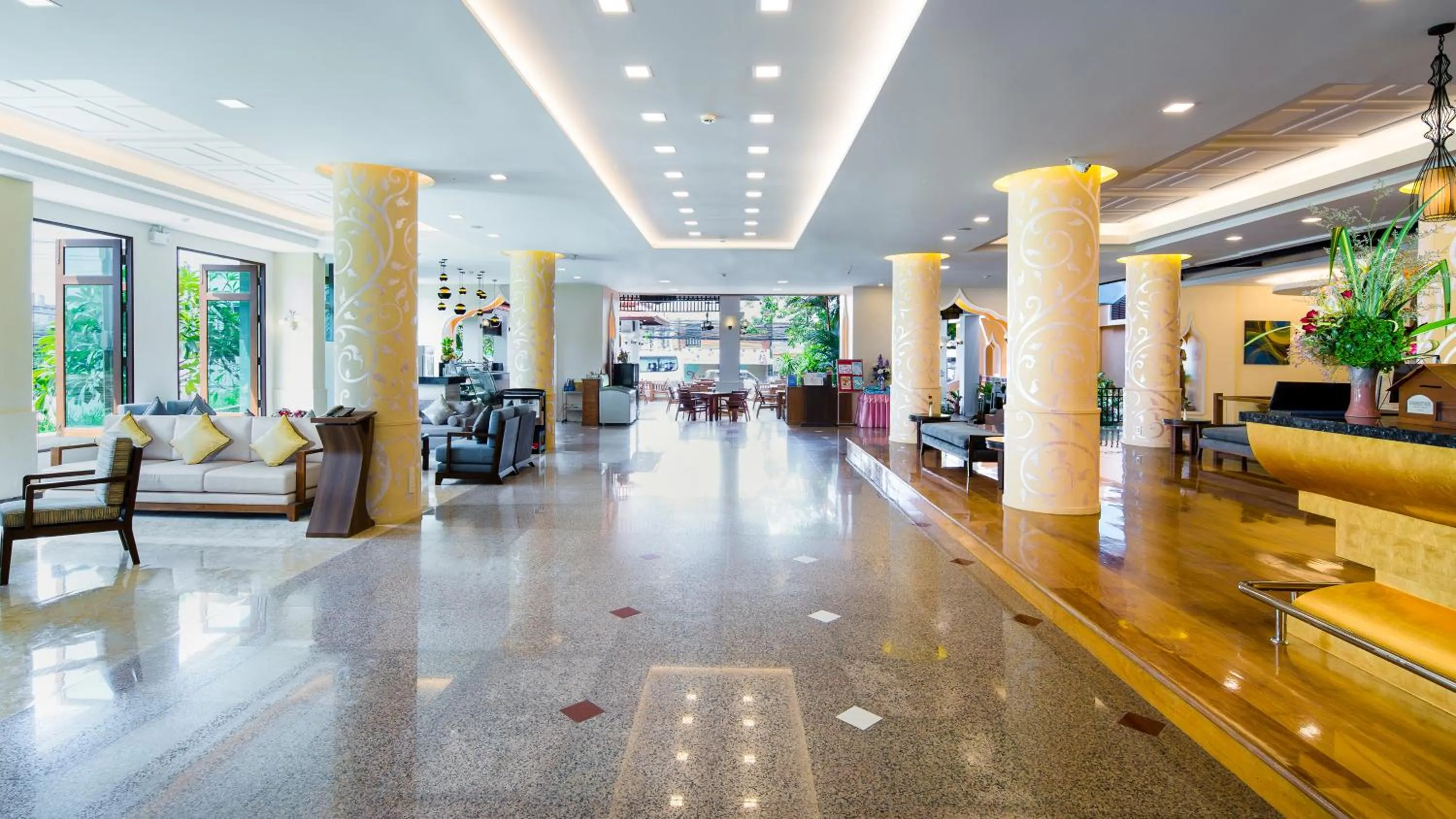 Living room in Aiyara Palace