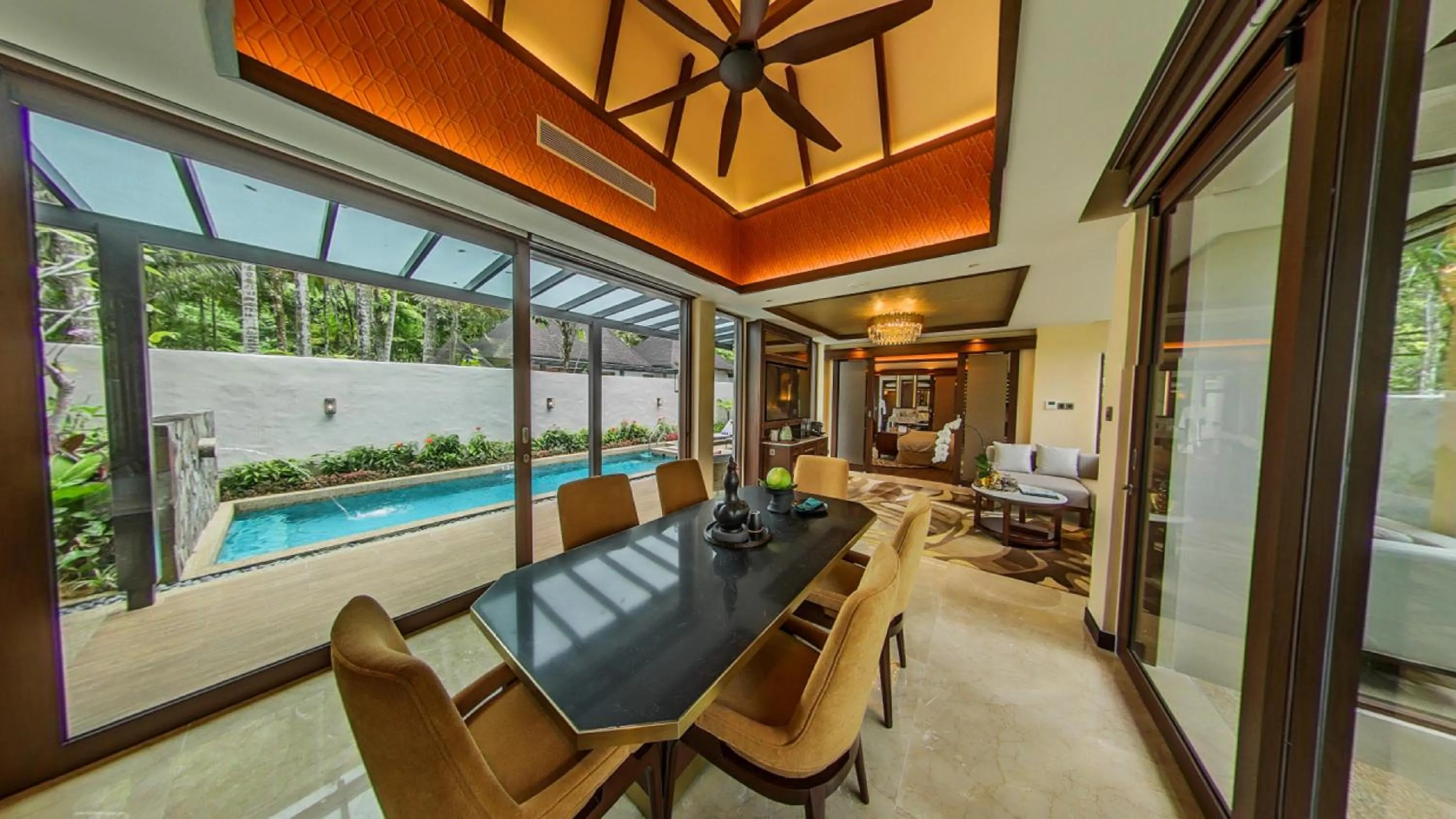 Dining area in The Banjaran Hotsprings Retreat