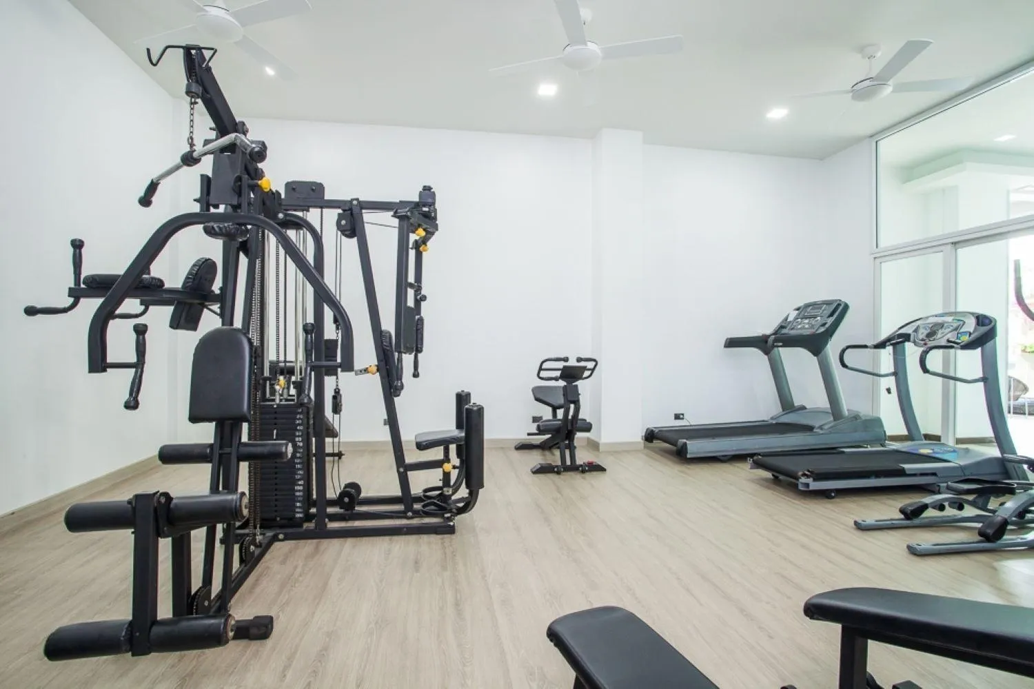 Fitness centre/facilities in Hill Fresco Hotel