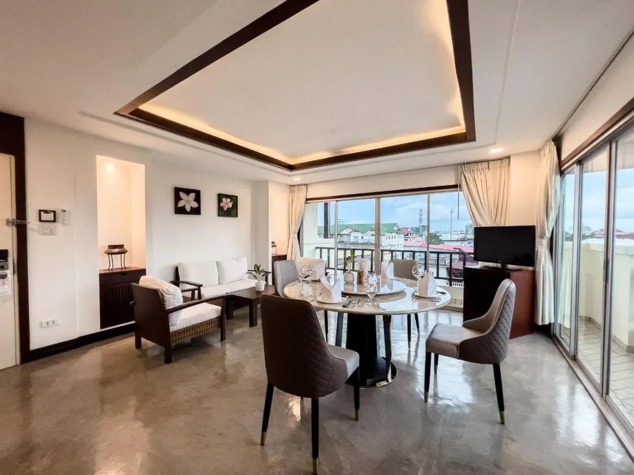 Living room in City Inn Vientiane