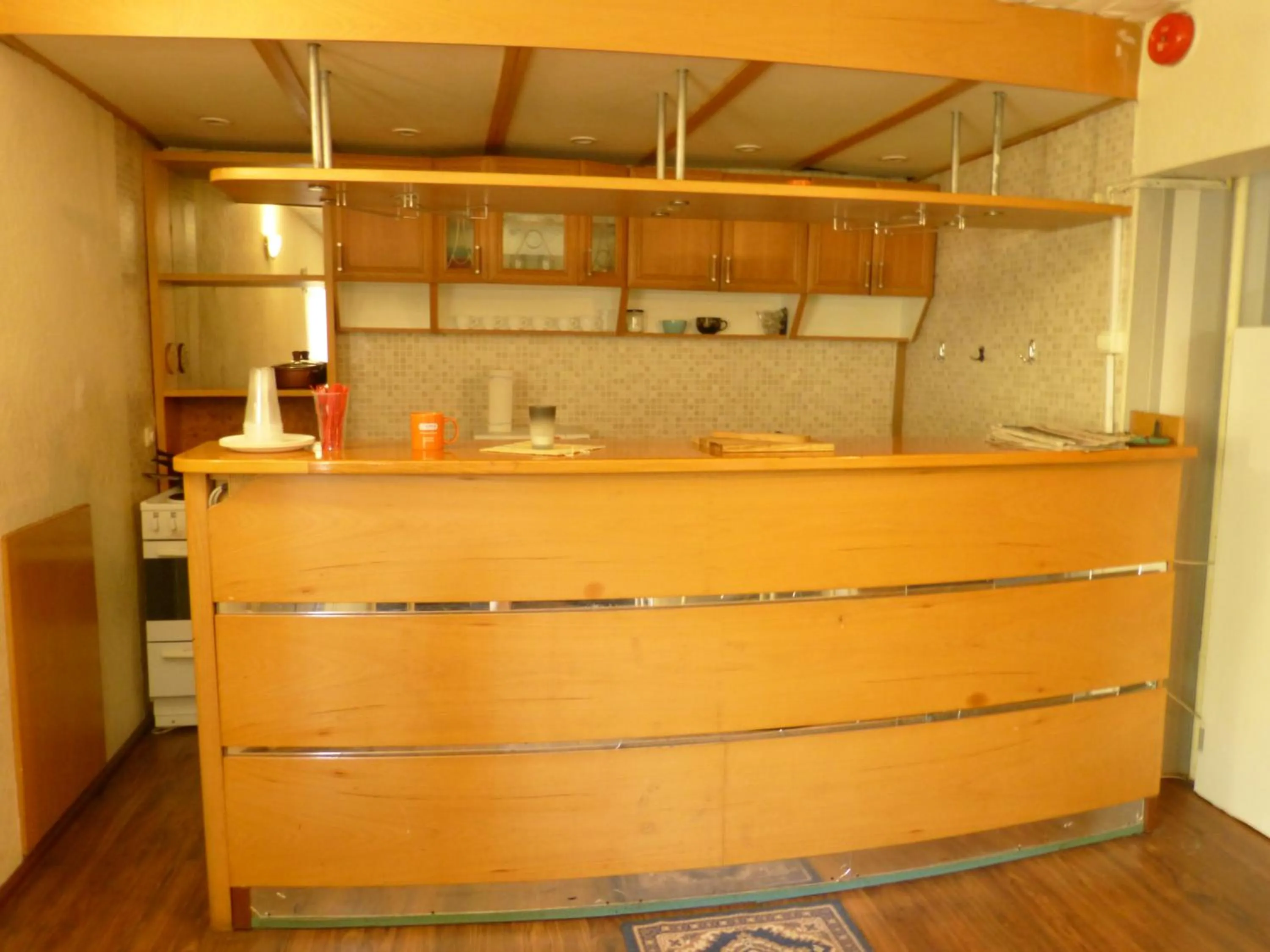 Communal kitchen in Viva Pirita Hostel