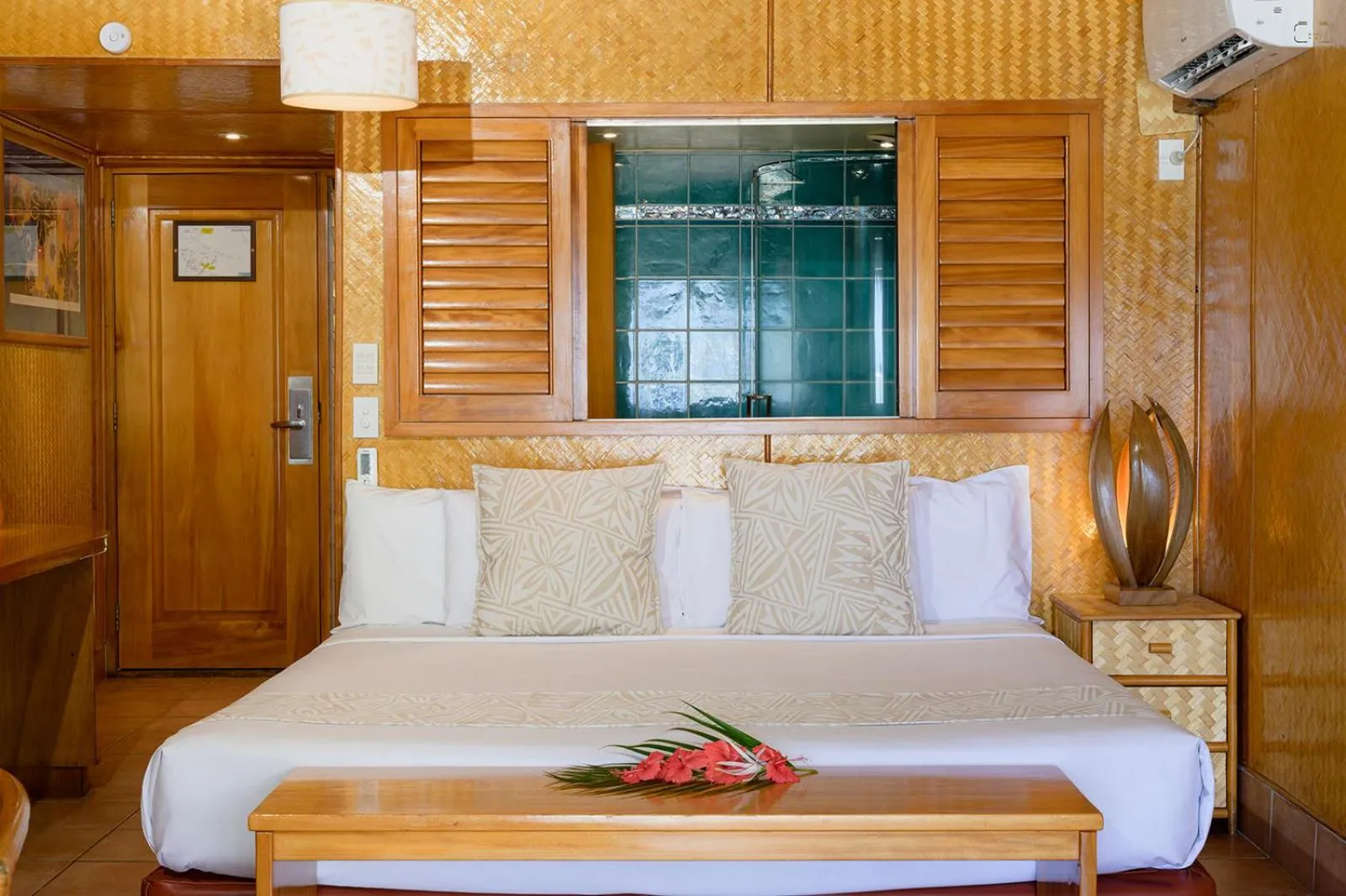 Bedroom, Bed in Sanctuary Rarotonga on the Beach (Adults Only)