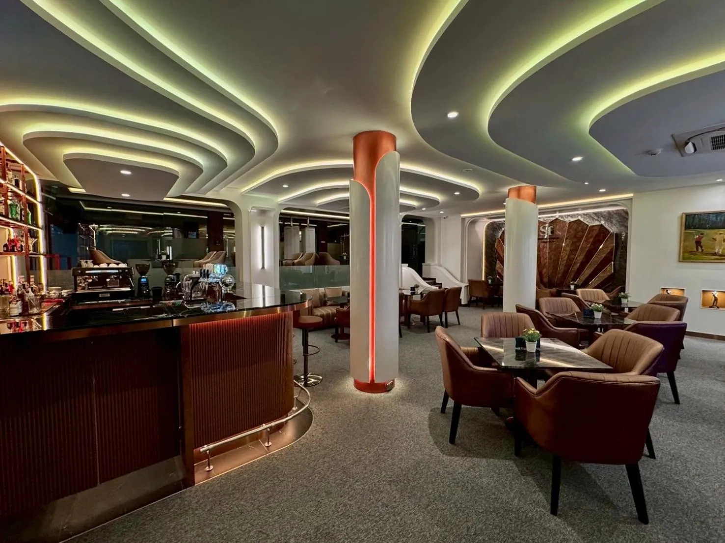 Lounge or bar in Springfield Village Golf & Spa