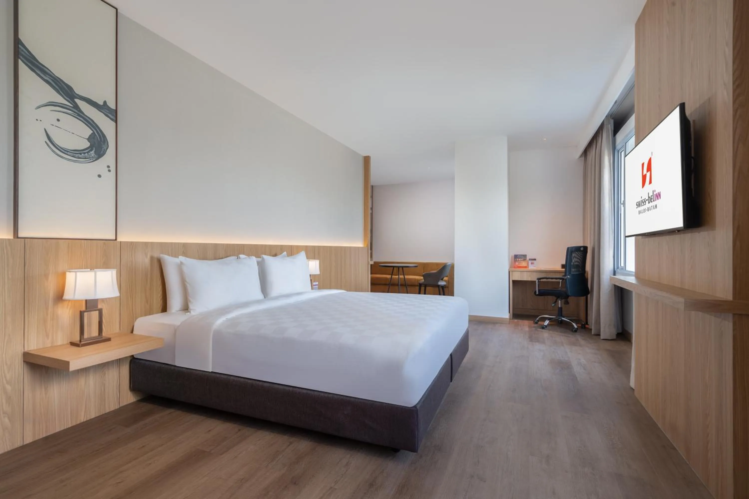 Bedroom, Bed in Swiss-Belinn Baloi Batam