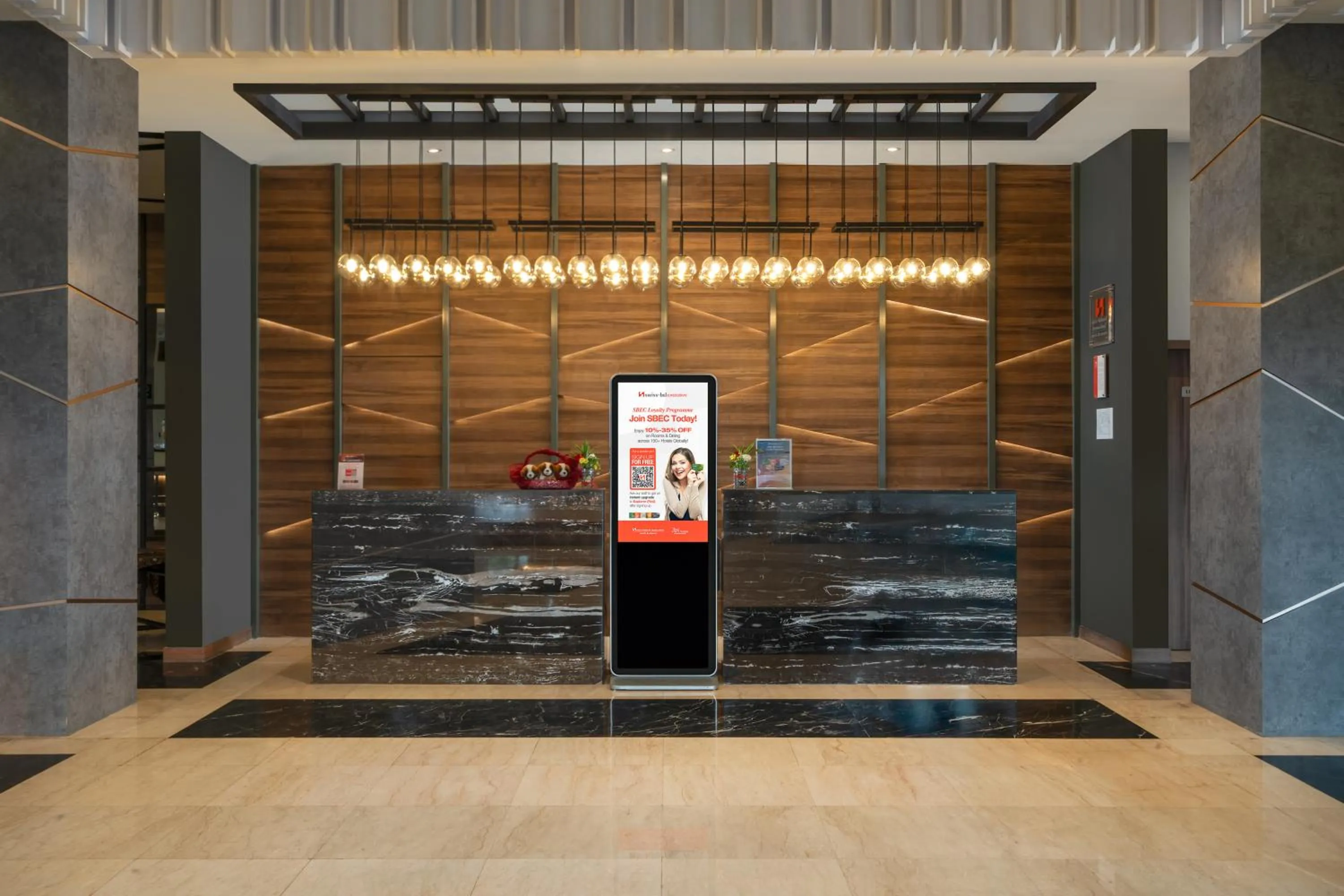Lobby or reception in Swiss-Belinn Baloi Batam