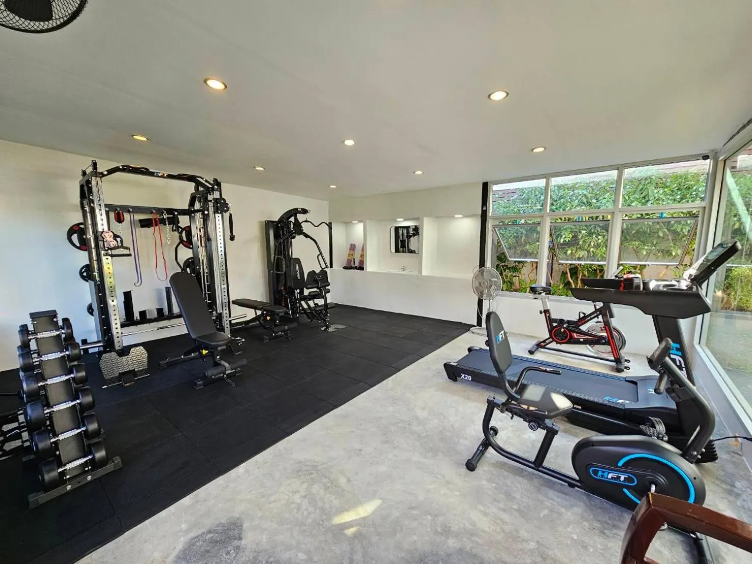 Fitness centre/facilities in Lamai Buri Resort