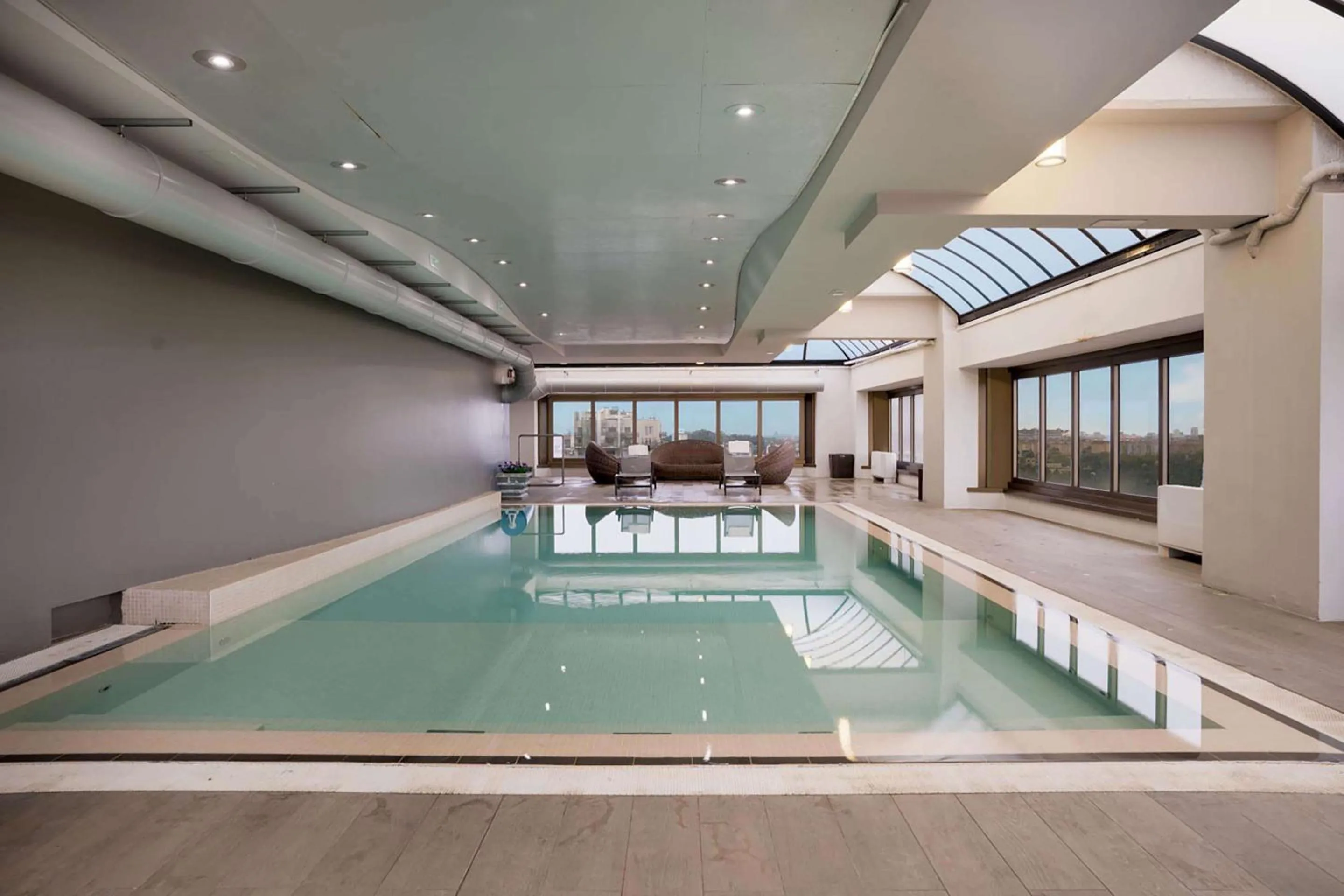 Pool view in Best Western Plus The Hub Hotel