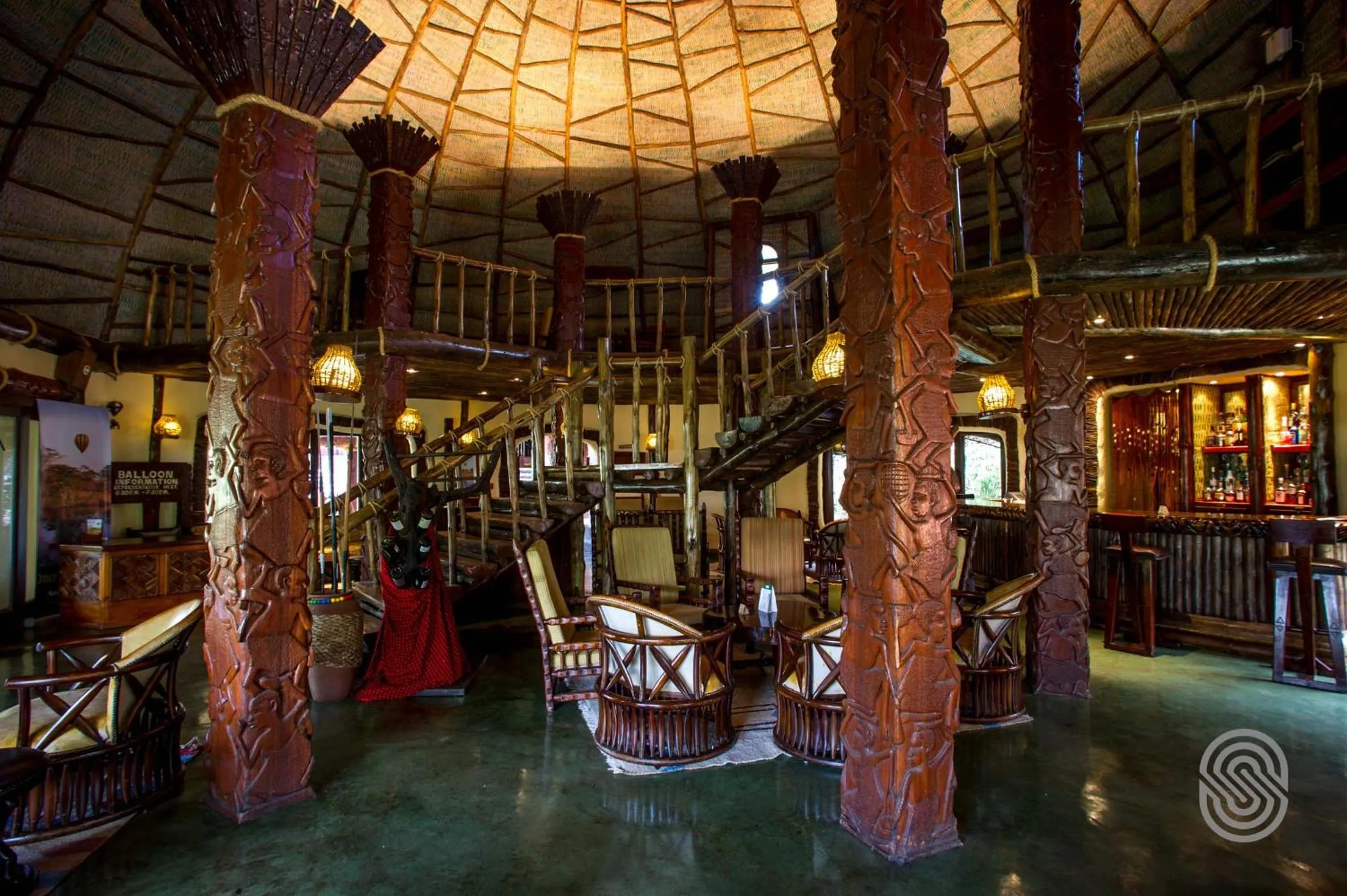 Restaurant/places to eat in Serengeti Serena Safari Lodge