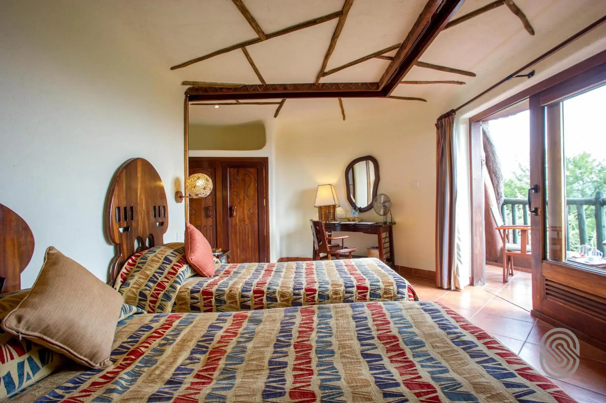 Standard Triple Room - single occupancy in Serengeti Serena Safari Lodge Standard Triple Room - single occupancy in Serengeti Serena Safari Lodge