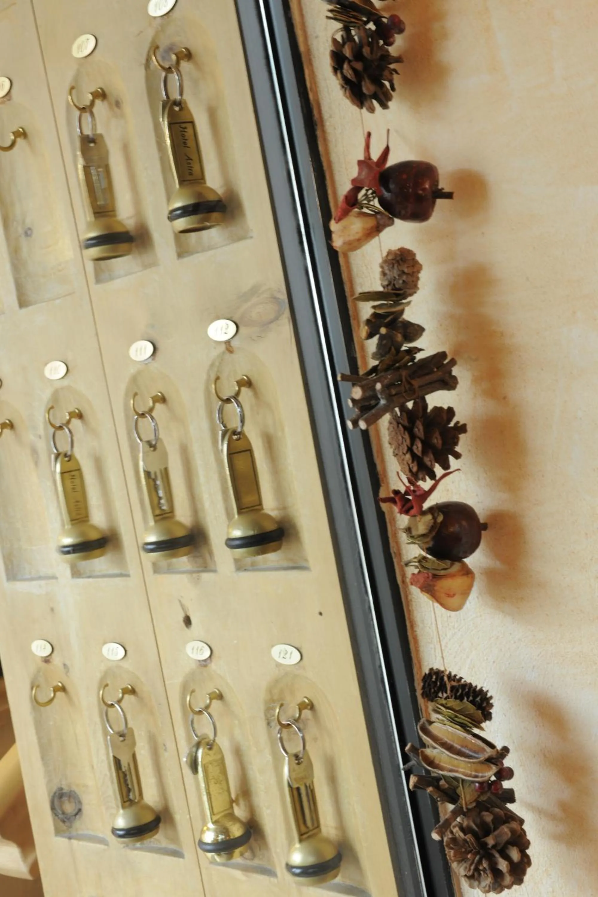 Lobby or reception in Hotel Astra