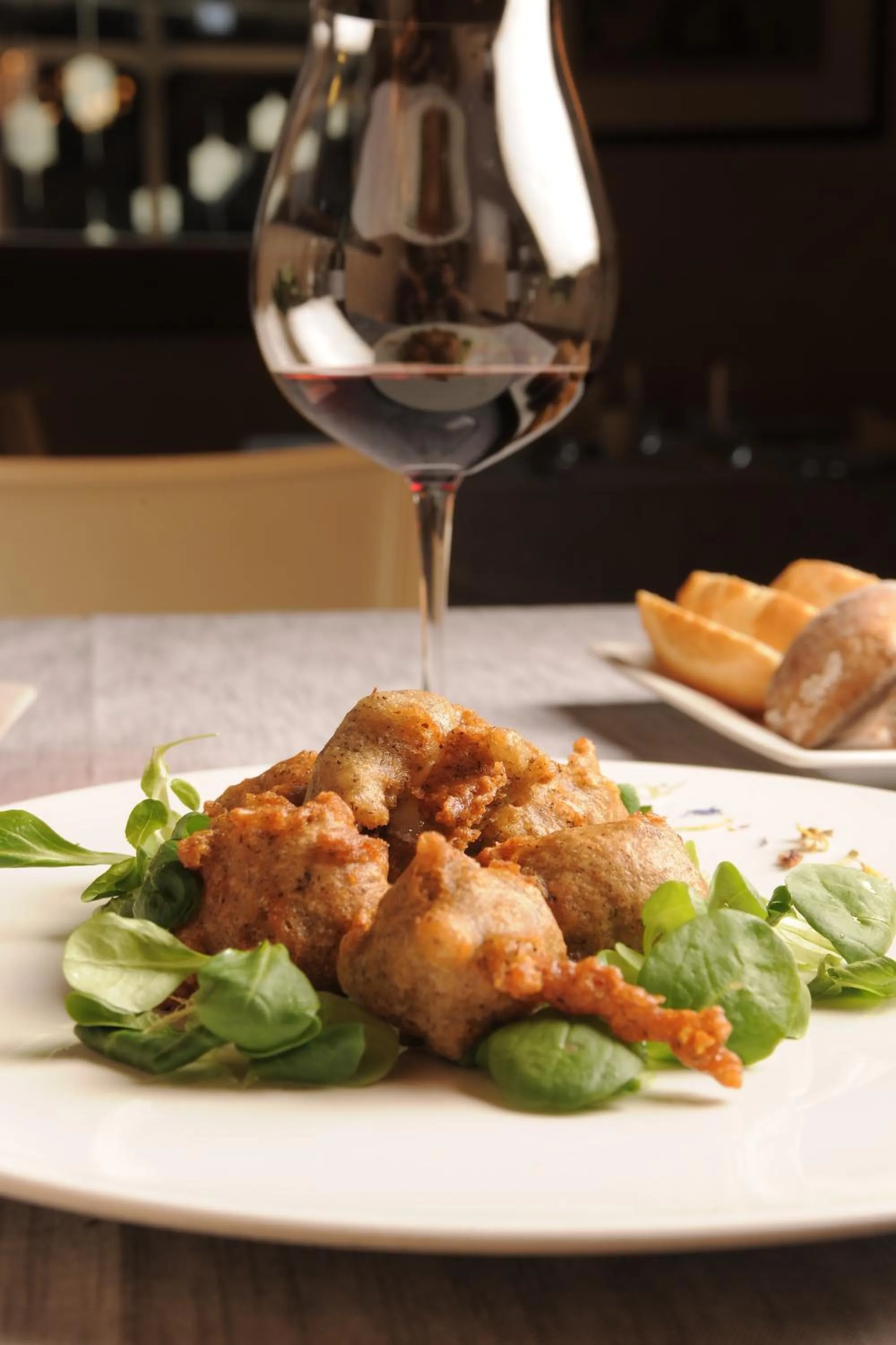 Food close-up in Hotel Astra