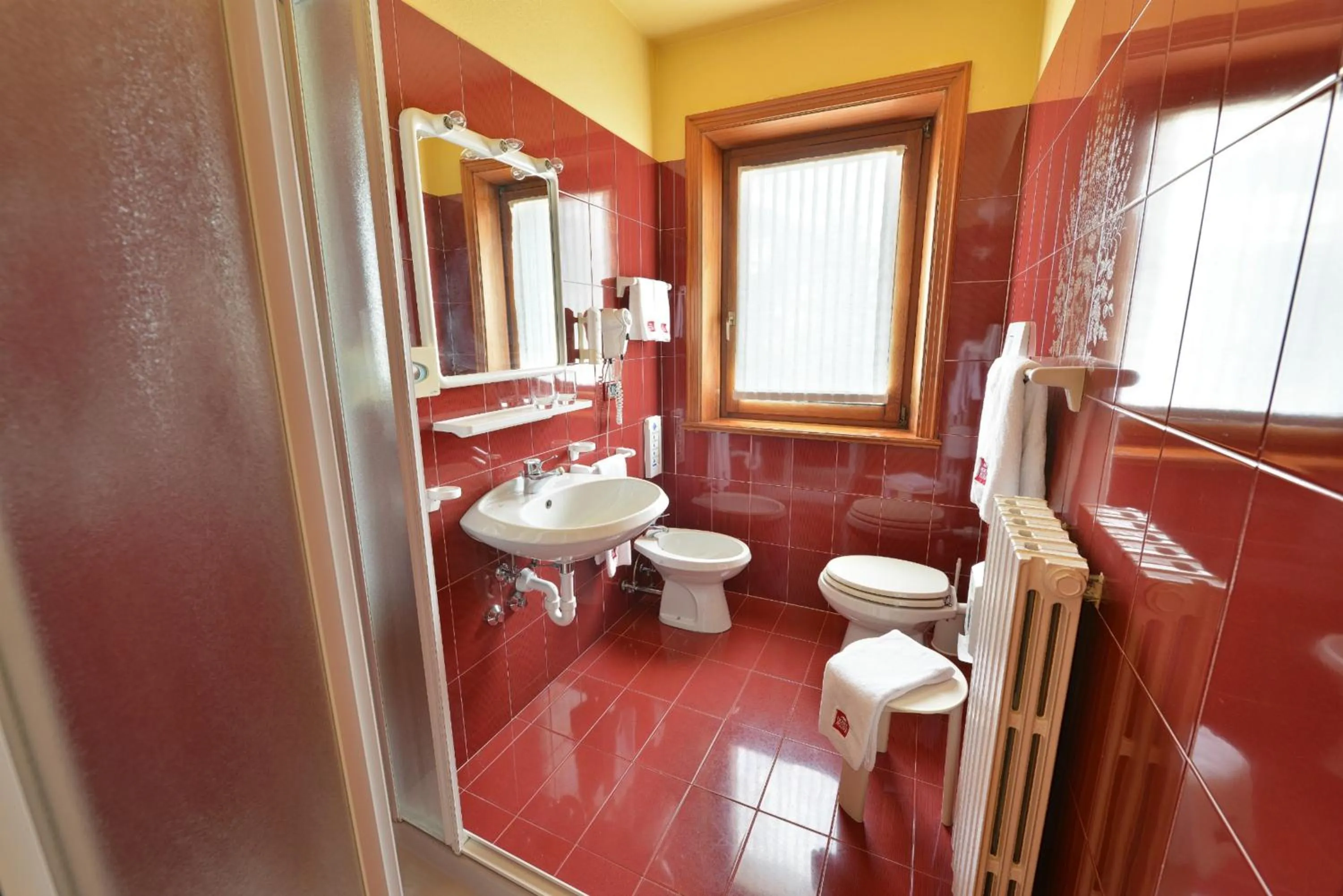 Shower in Hotel Astra