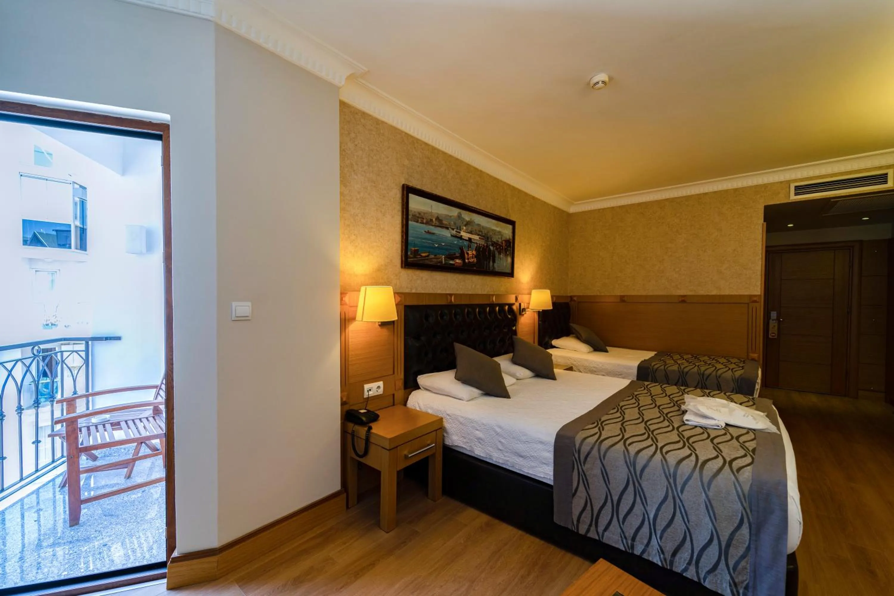 Bed in Levent Hotel Istanbul