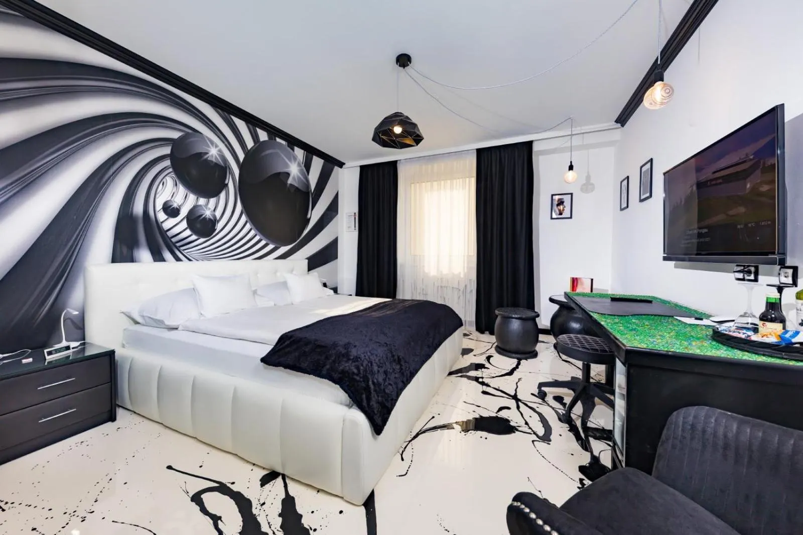 Bed in Hotel Freizeittempel