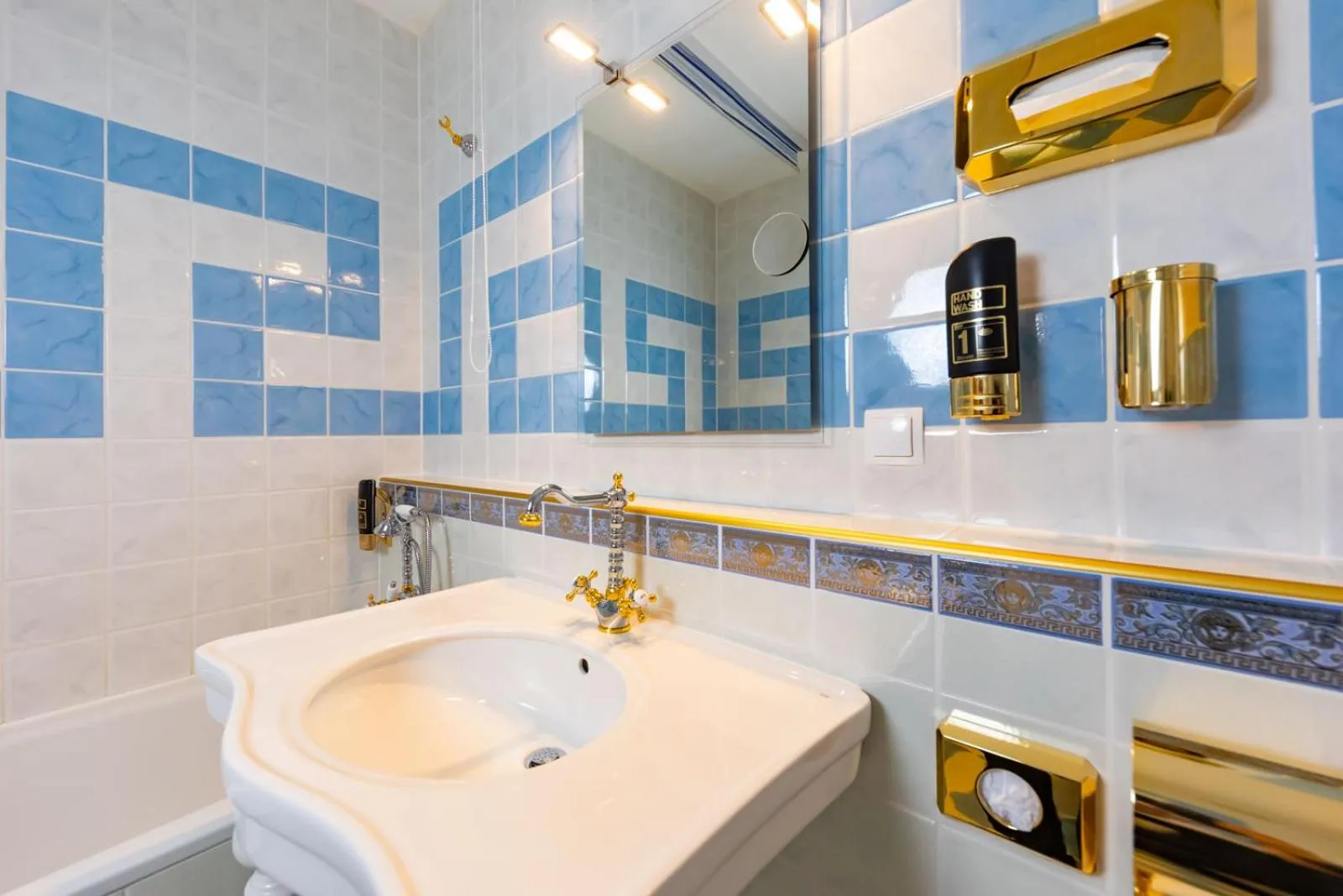 Bathroom in Hotel Freizeittempel