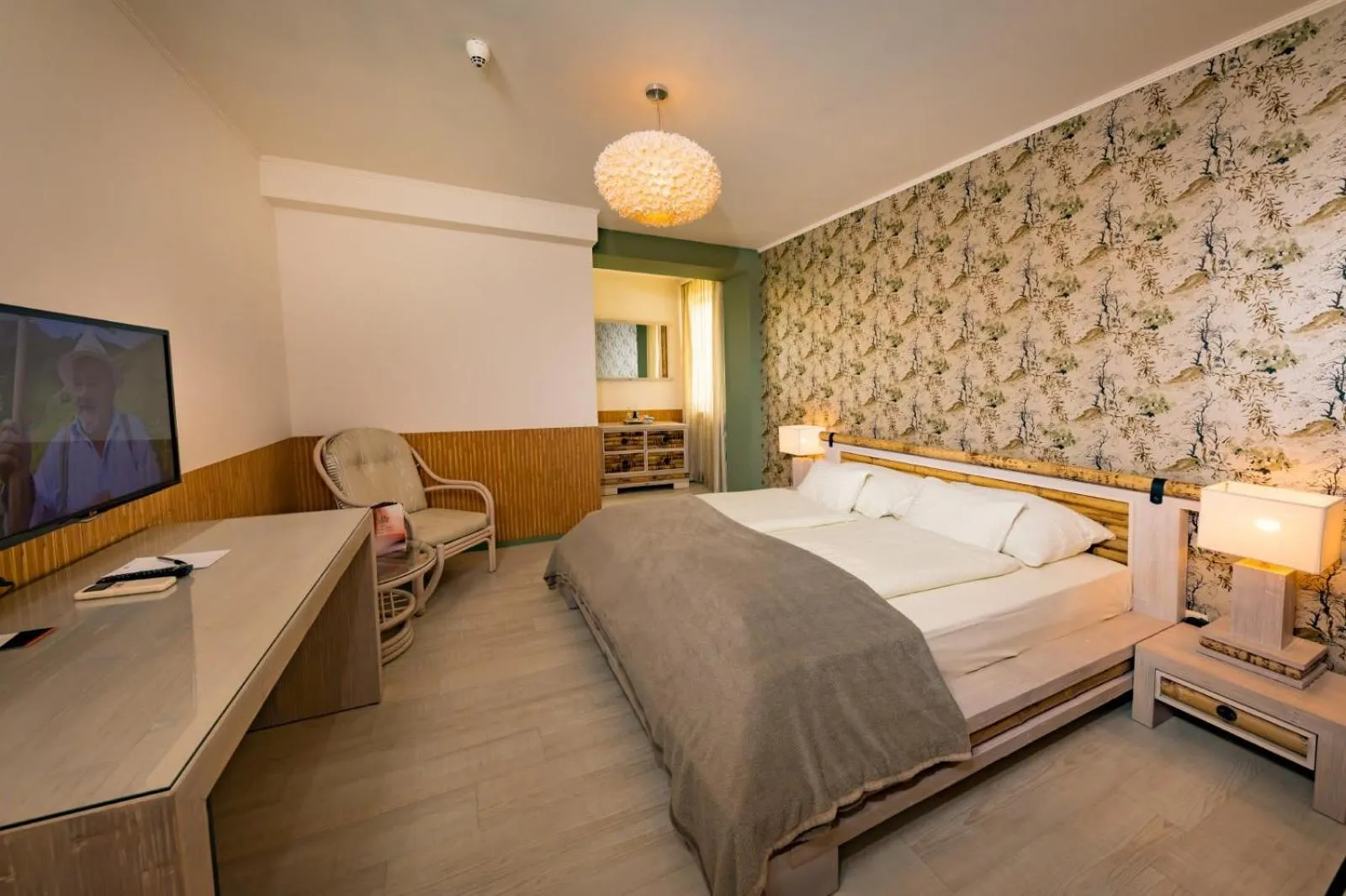 Bed in Hotel Freizeittempel