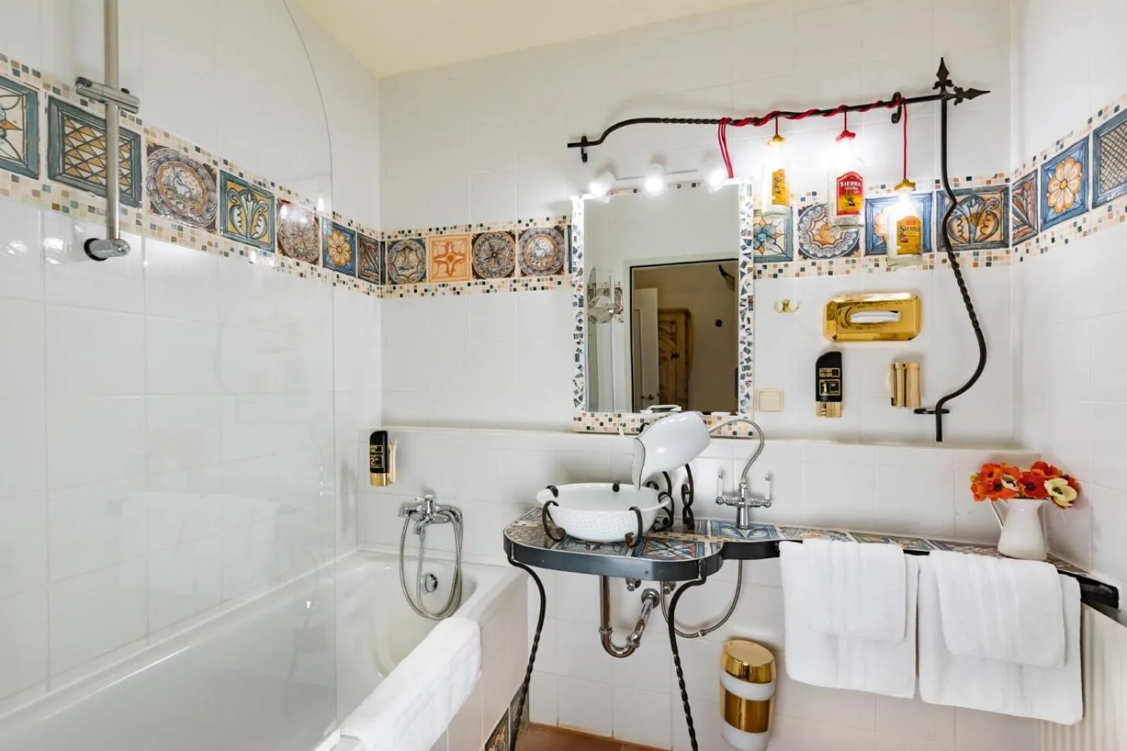 Bathroom in Hotel Freizeittempel