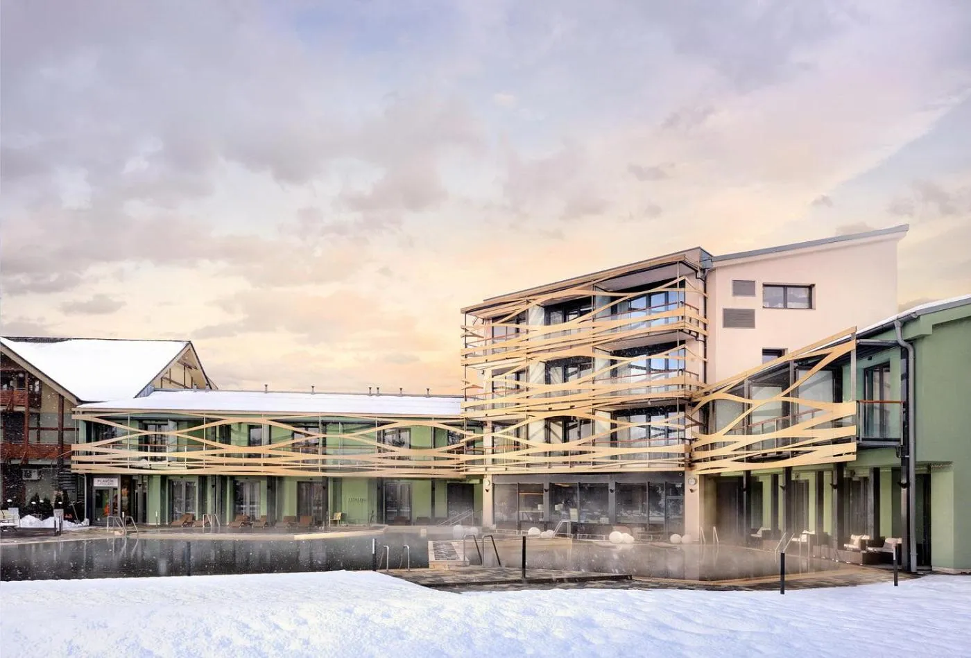 Property building in Hotel Galeria Thermal Bešeňová