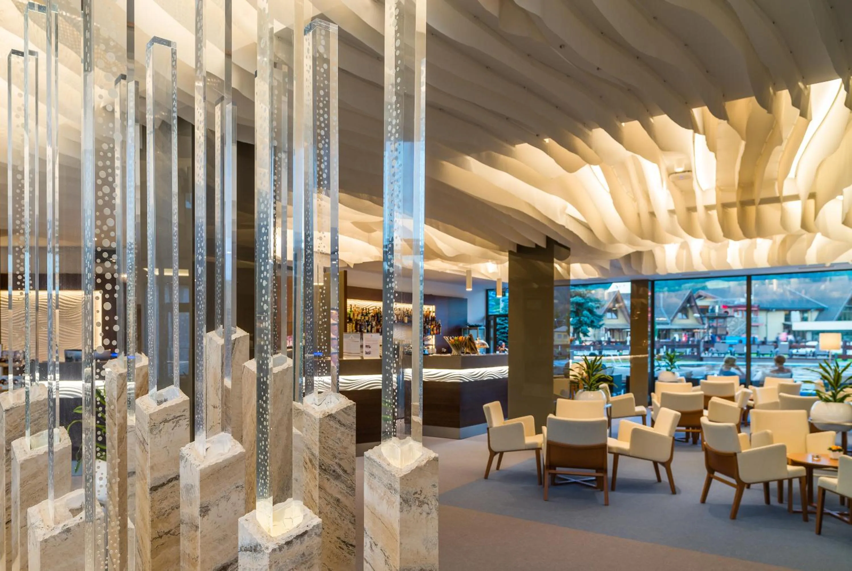 Lobby or reception in Hotel Galeria Thermal Bešeňová