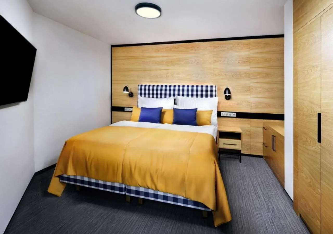 TV and multimedia, Bed in Hotel Galeria Thermal Bešeňová