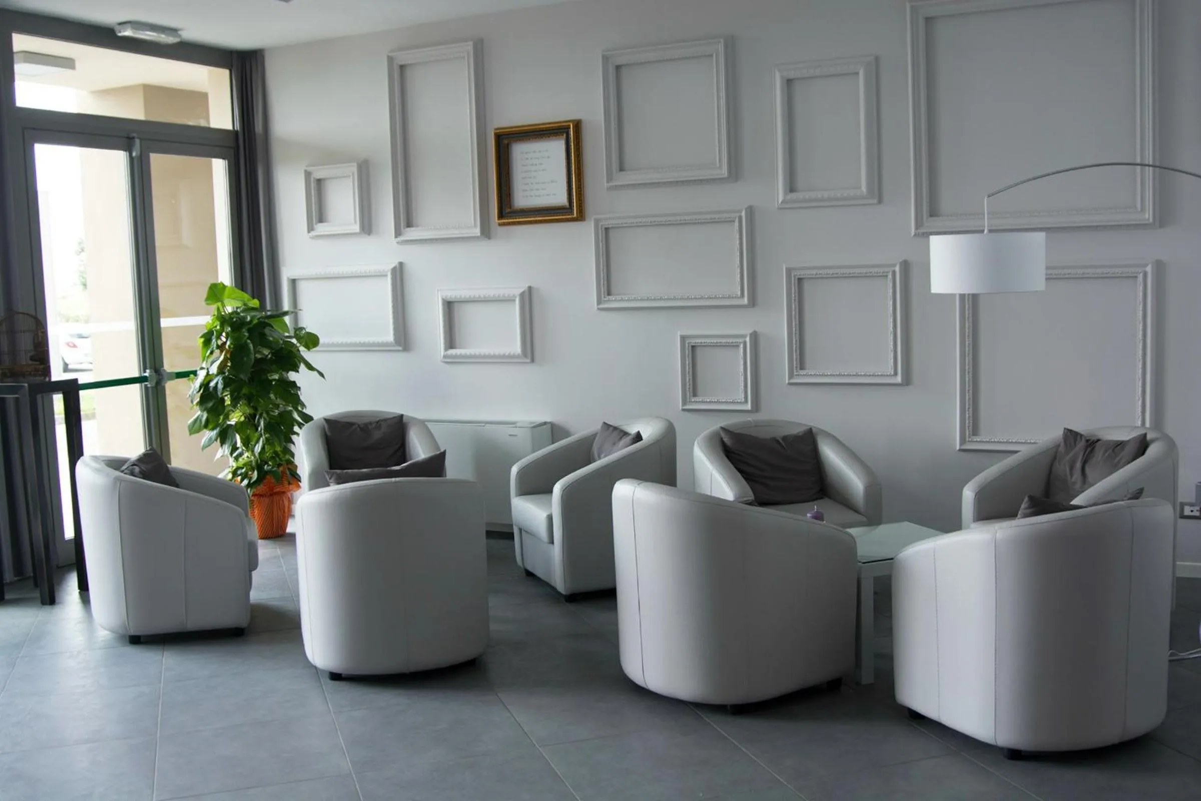 Lobby or reception in Castelmartini Wellness & Business Hotel