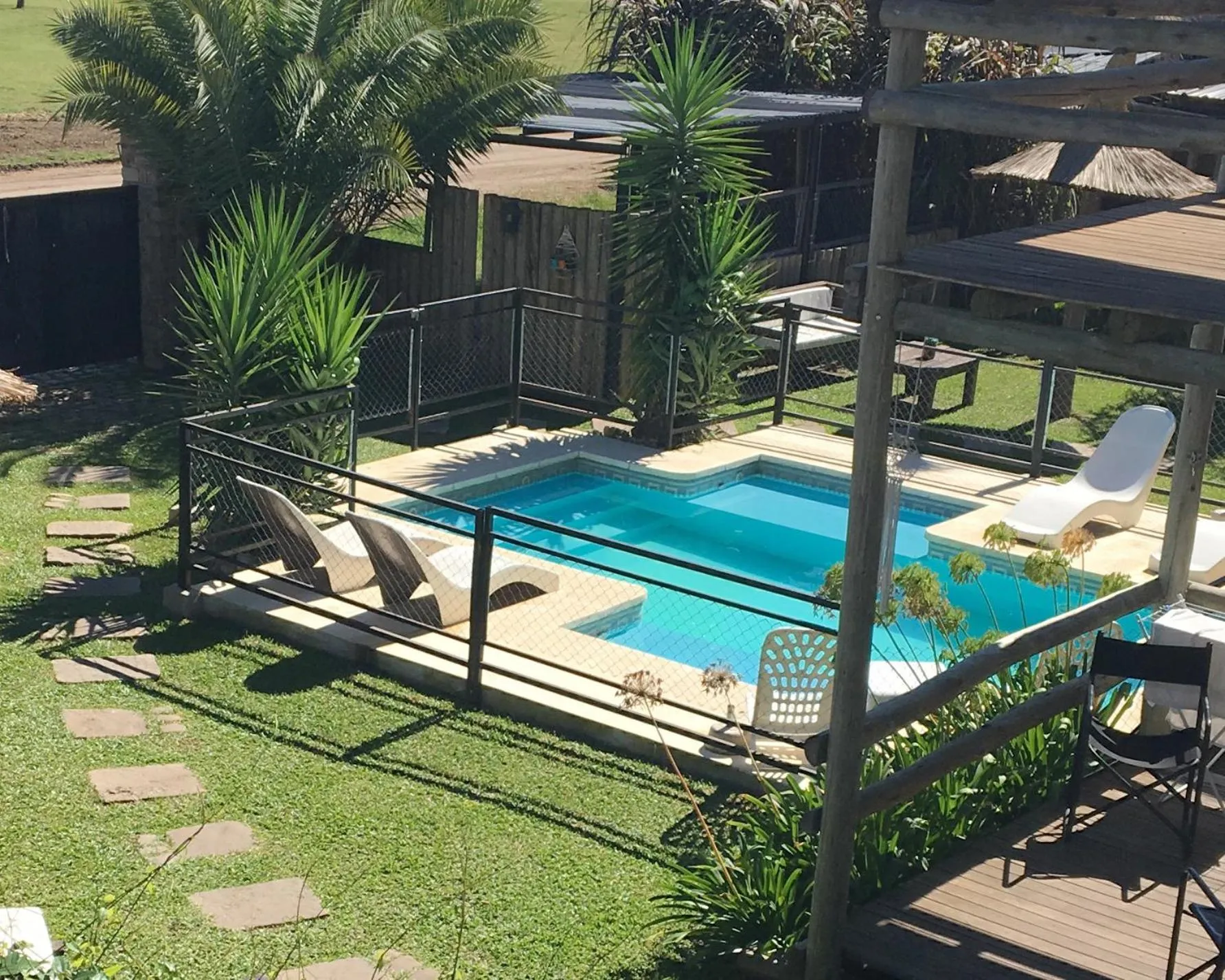 Pool view in Piedra Mora Loft