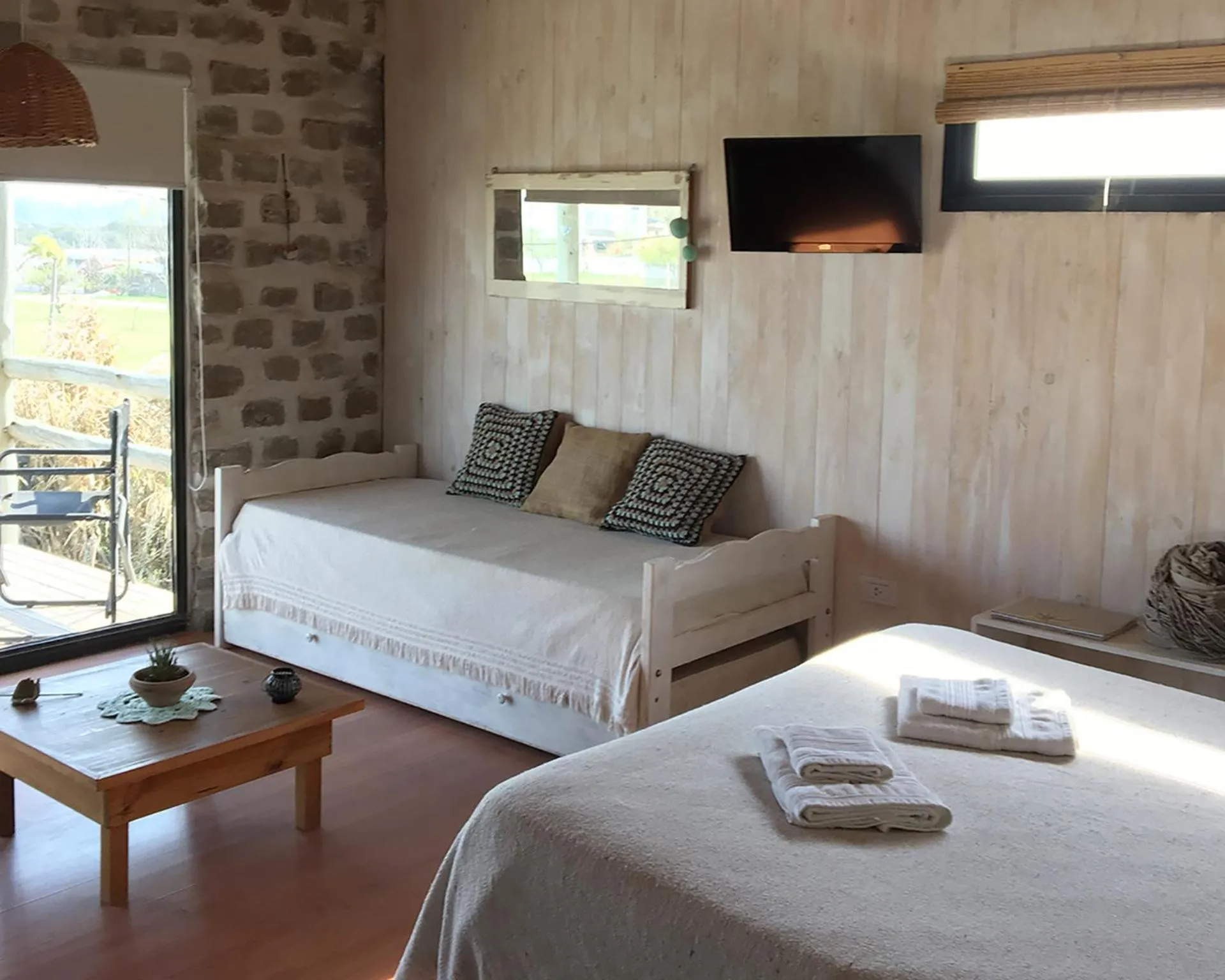Bed in Piedra Mora Loft