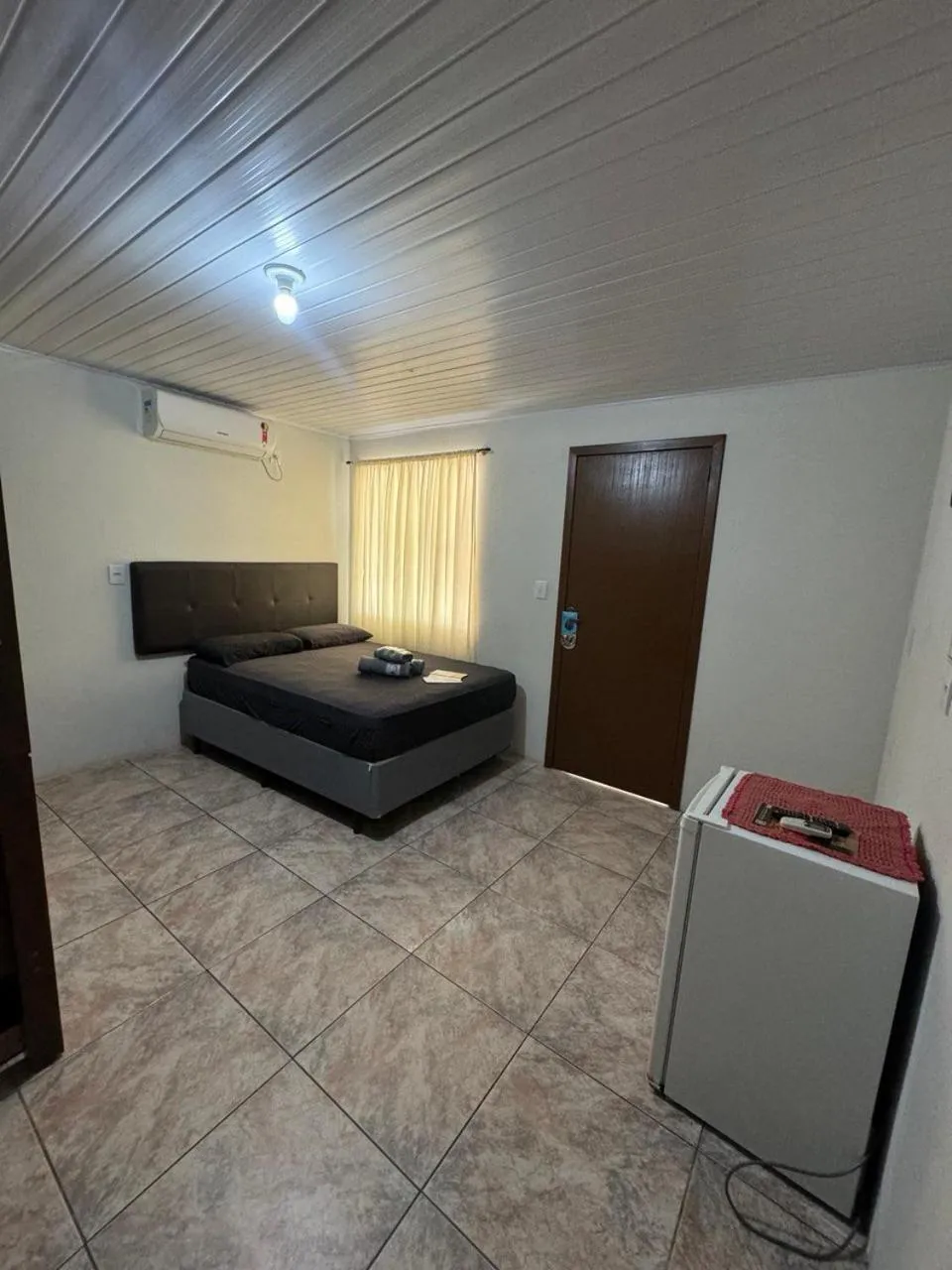 Bed in Pousada Tio Tonho