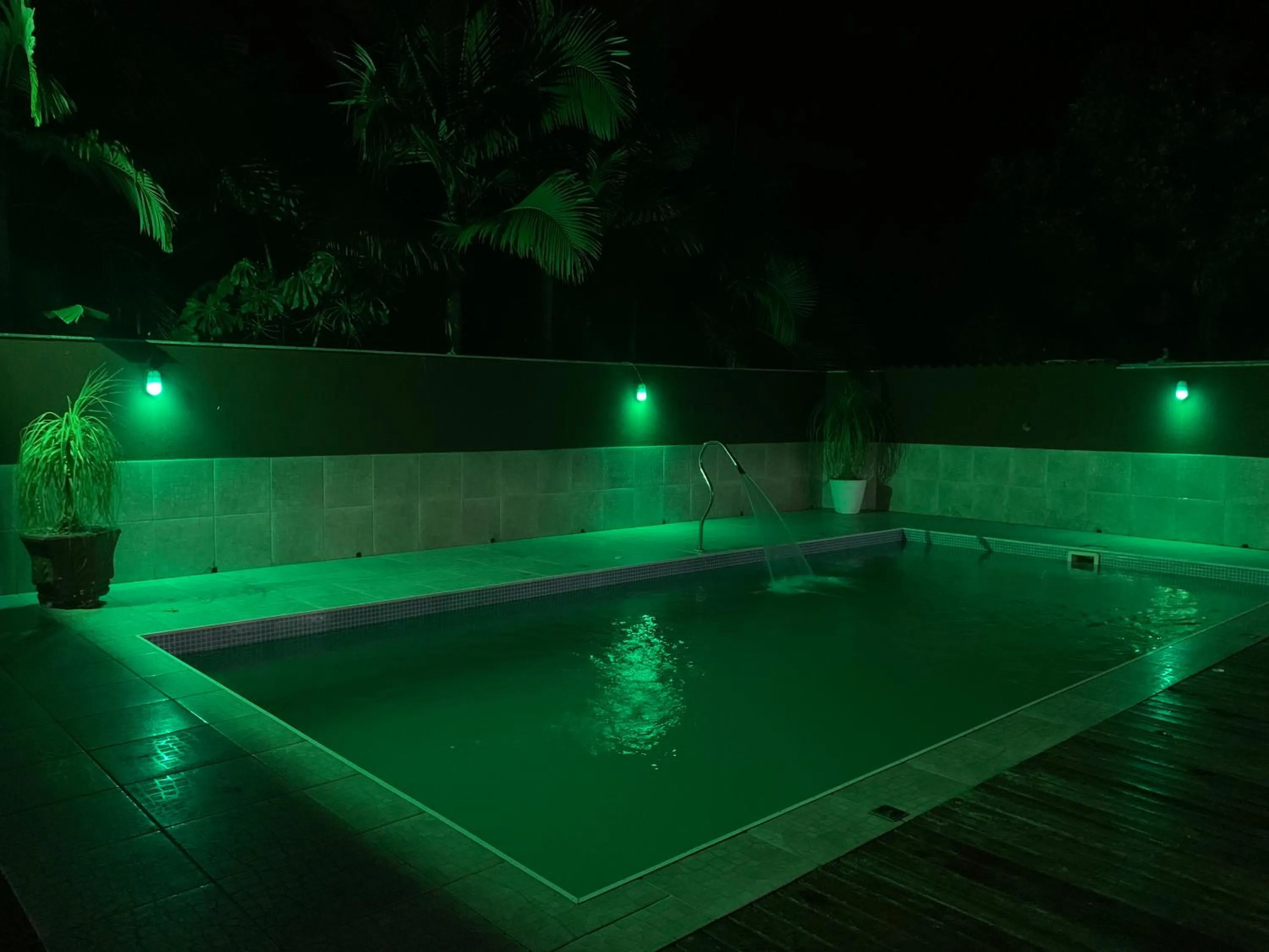 Pool view in Pousada Tio Tonho