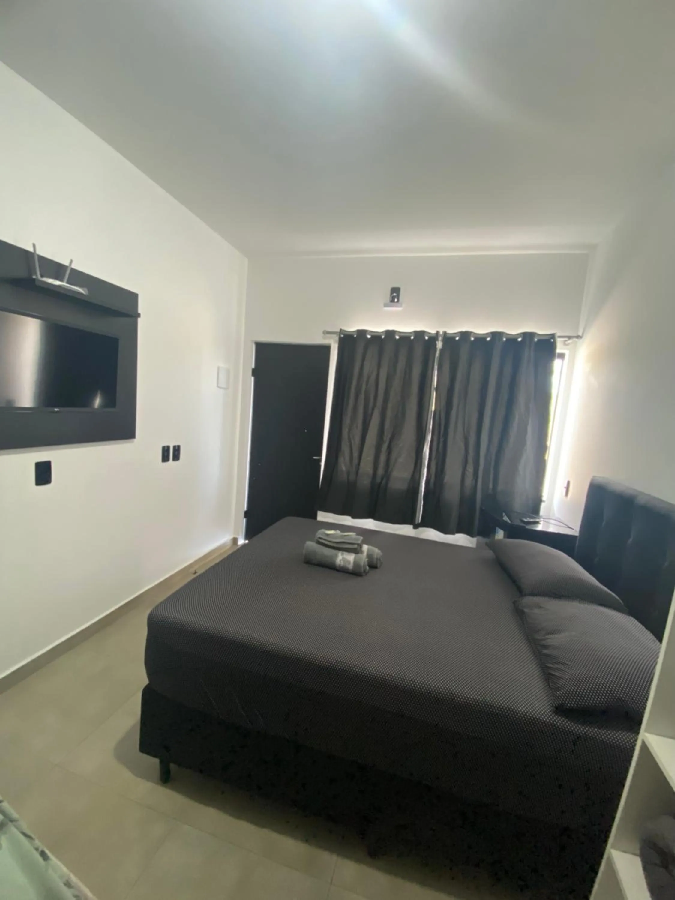 Bed in Pousada Tio Tonho