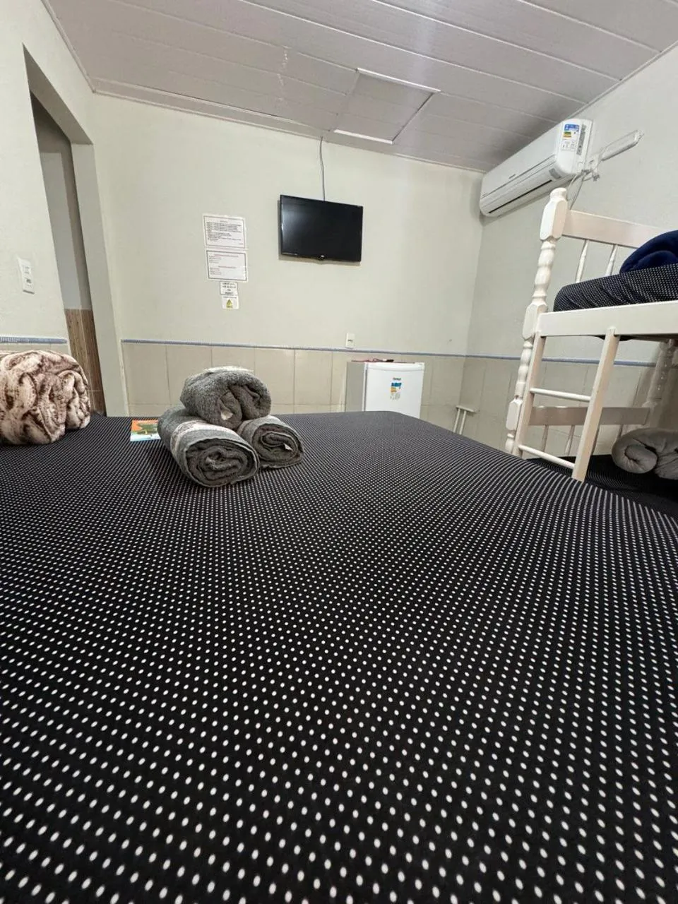 Bed in Pousada Tio Tonho